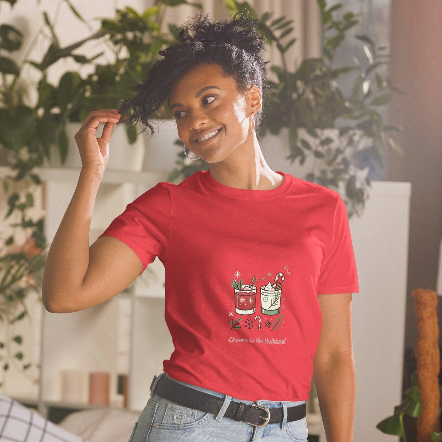 Cheers to the Holidays! Unisex T-Shirt - Whippie's
