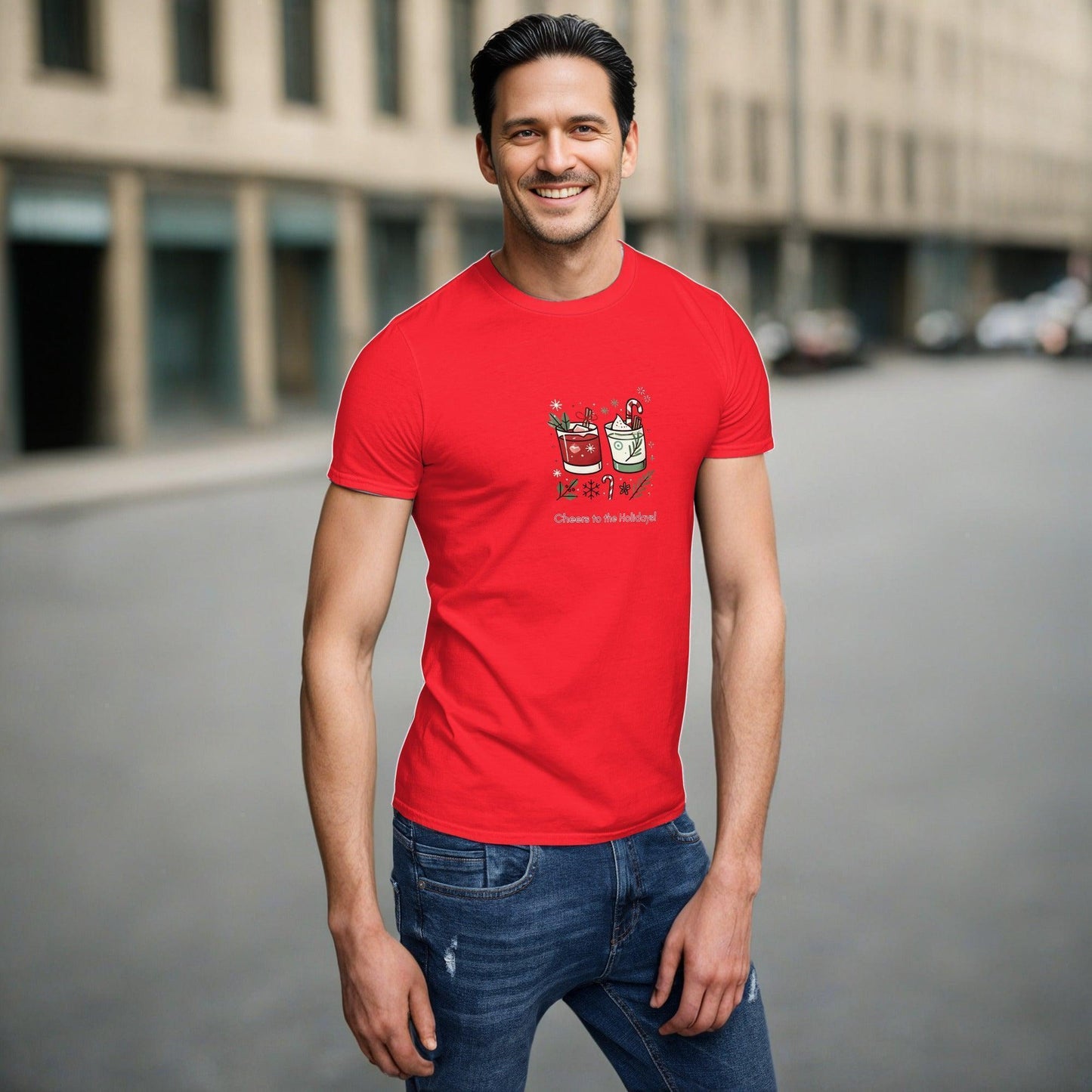 Cheers to the Holidays! Unisex T-Shirt - Whippie's