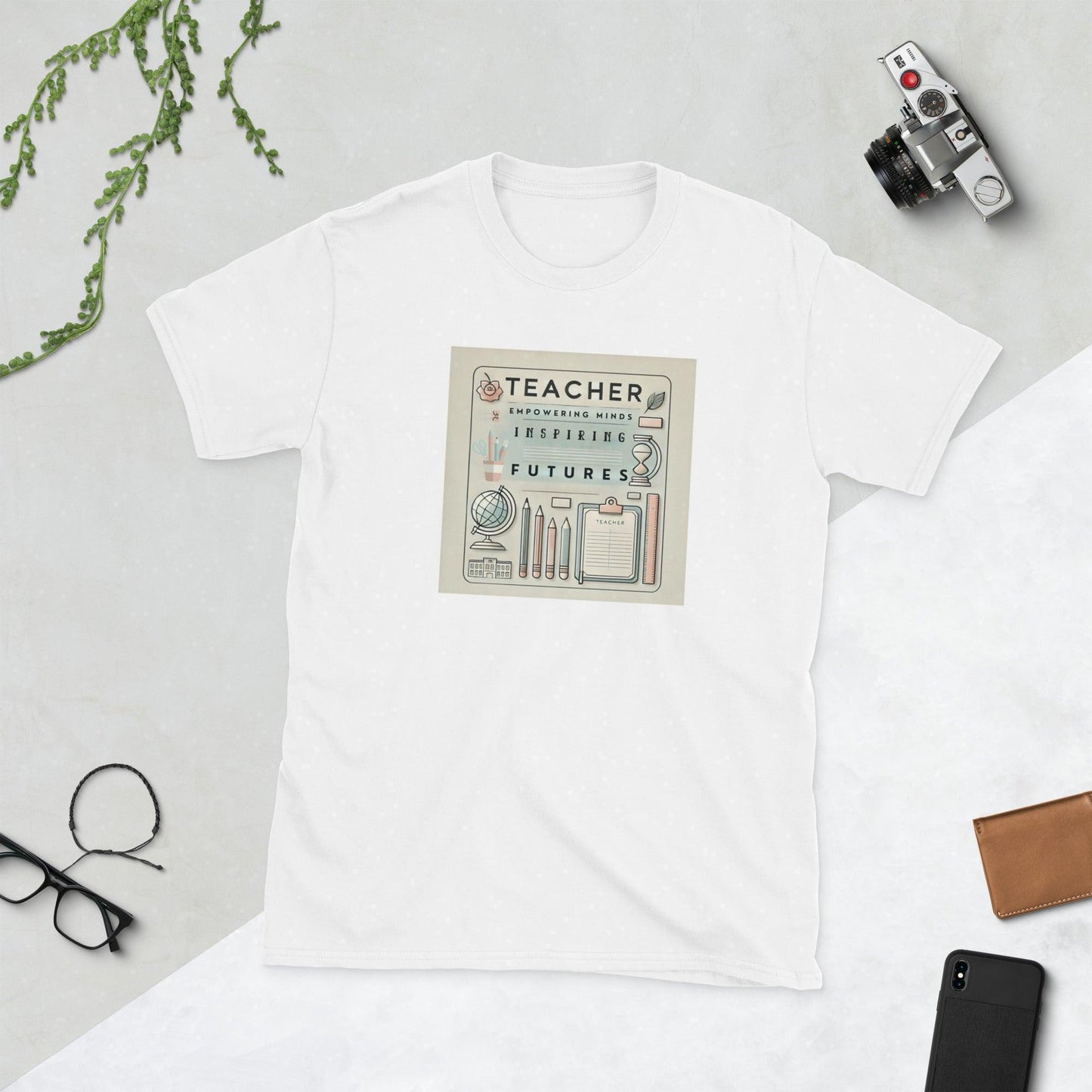 Teacher, Empowering Minds, Inspiring Futures - Unisex T-Shirt - Whippie's