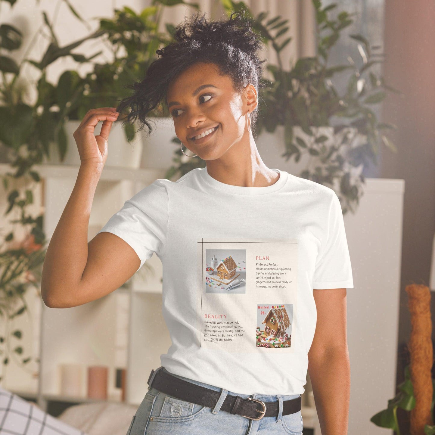 Nailed It! - Gingerbread House - Unisex T-Shirt - Whippie's