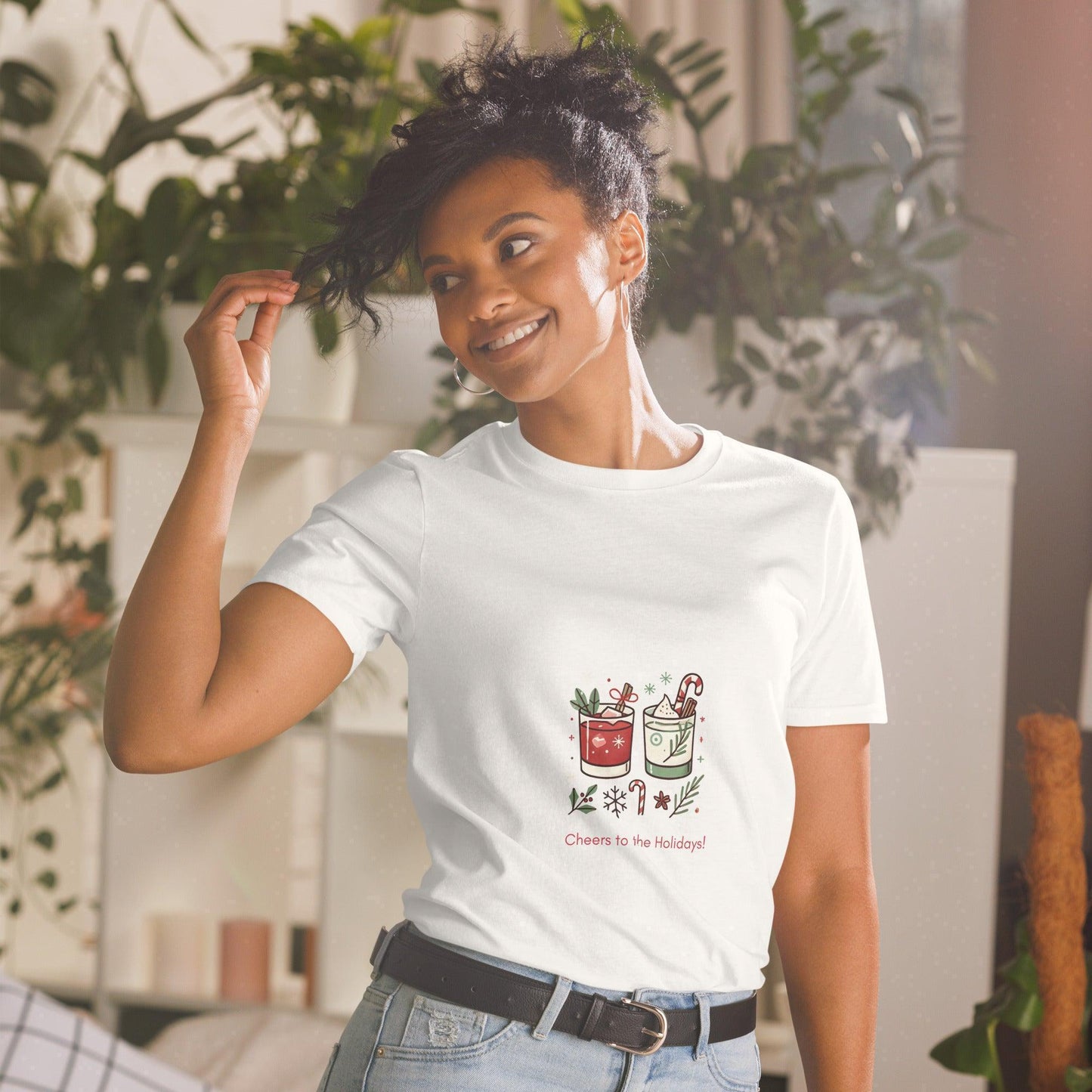 Cheers to the Holidays! Unisex T-Shirt - Whippie's