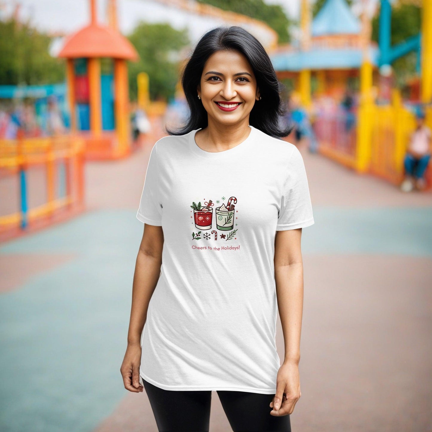 Cheers to the Holidays! Unisex T-Shirt - Whippie's