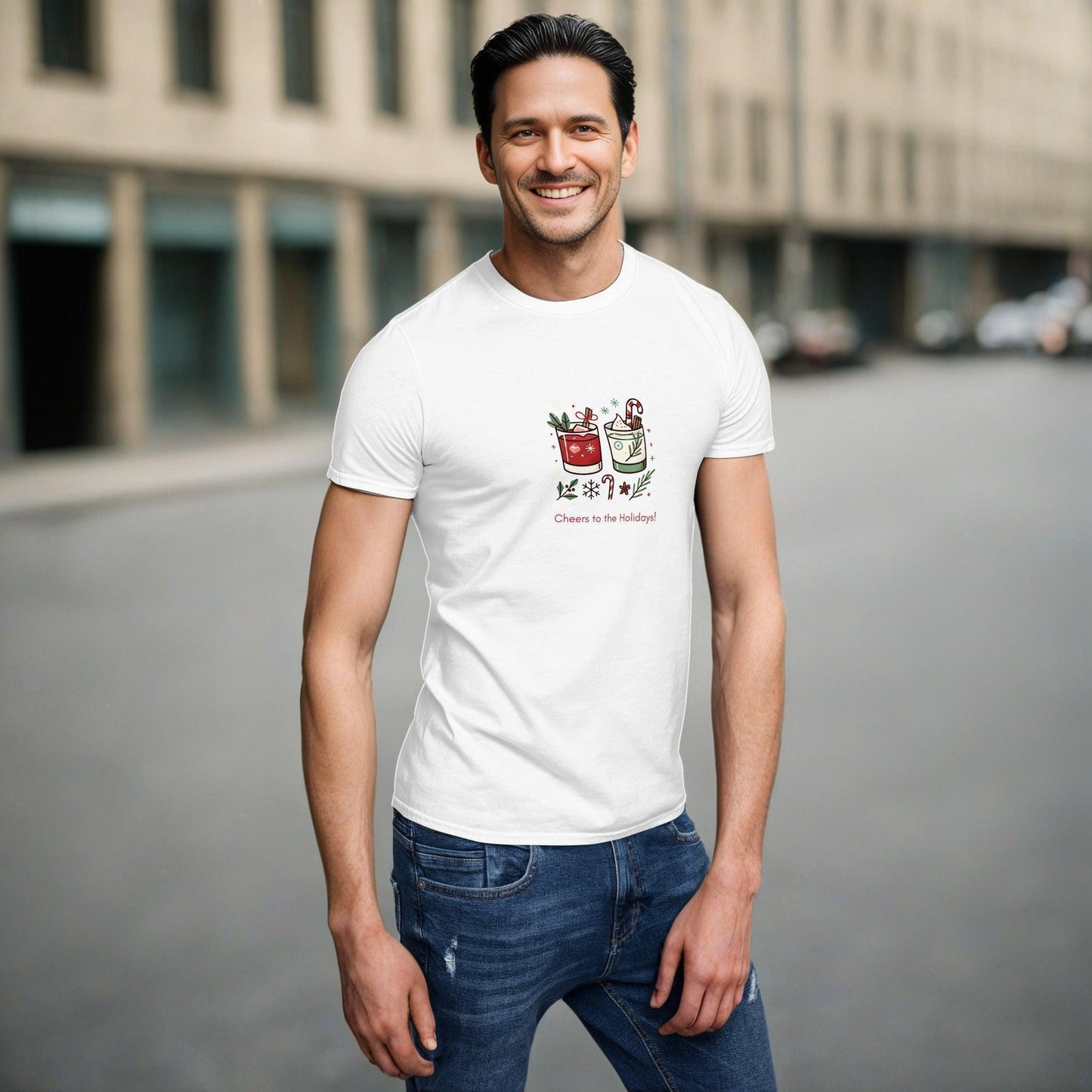Cheers to the Holidays! Unisex T-Shirt - Whippie's