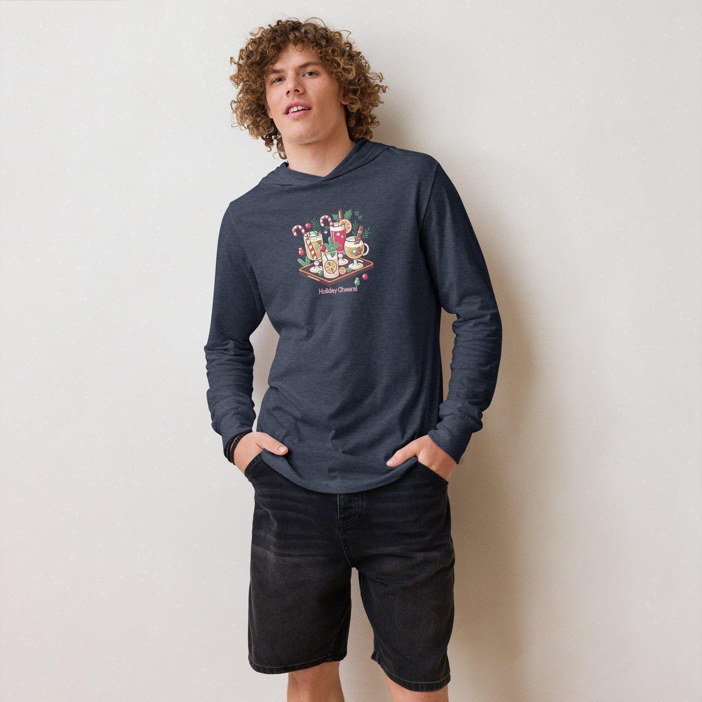Holiday Cheers! - Hooded Long-sleeve Tee - Whippie's