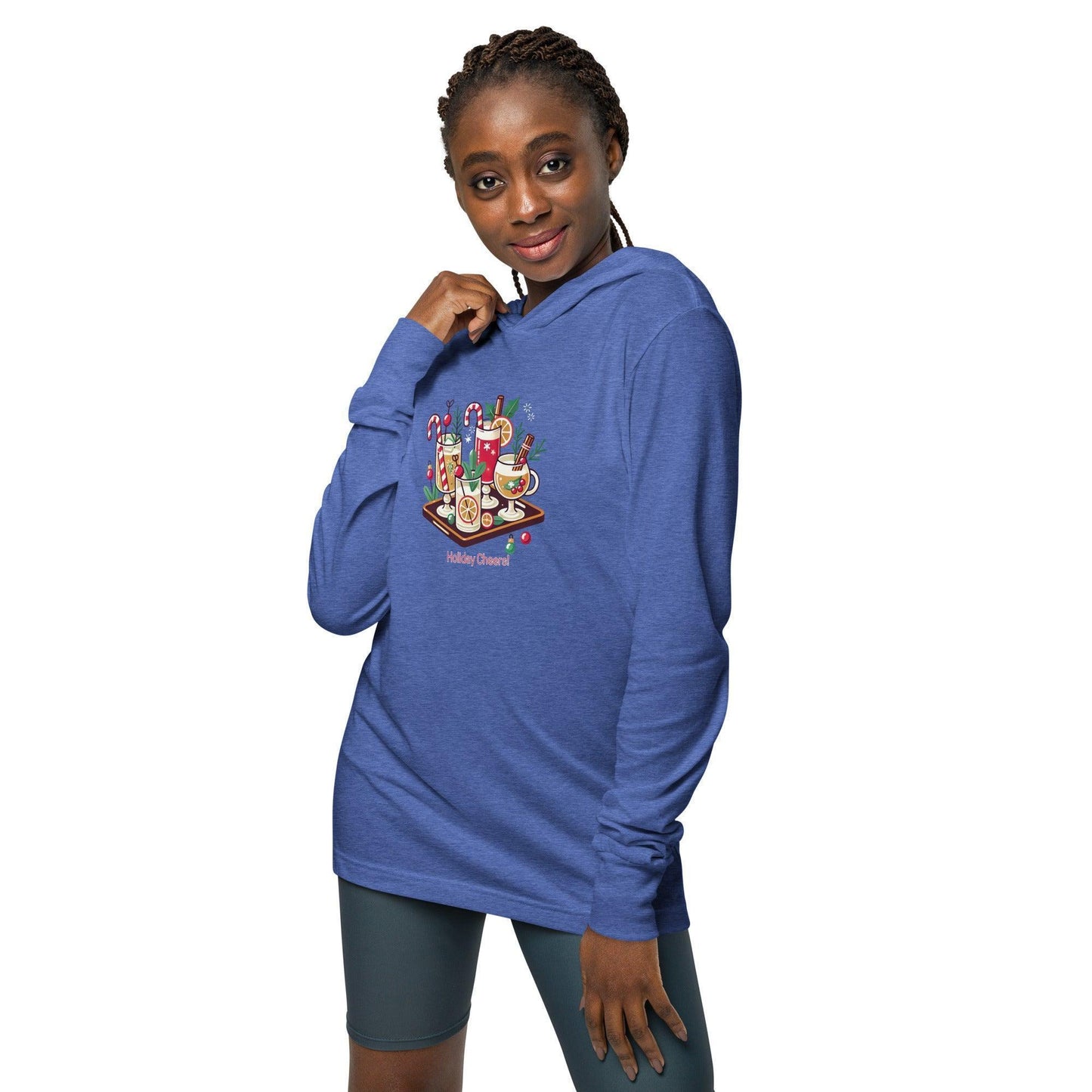 Holiday Cheers! - Hooded Long-sleeve Tee - Whippie's