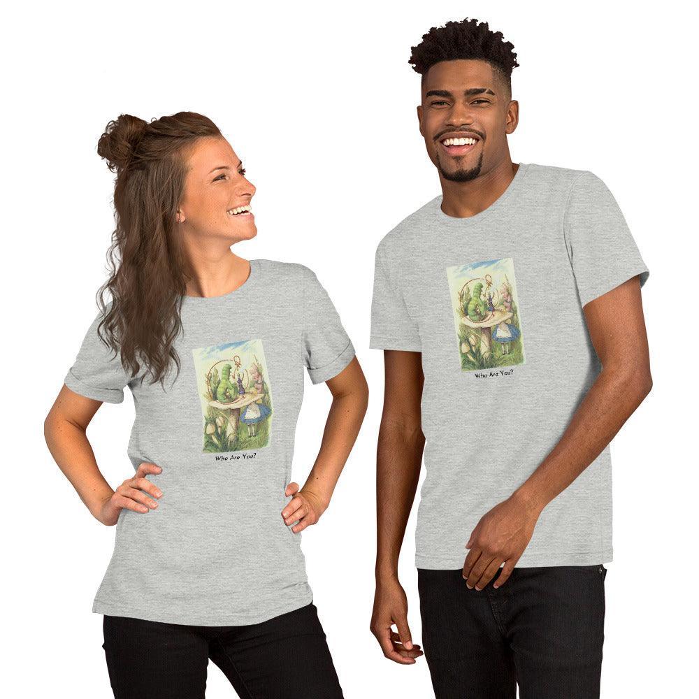 Alice in Wonderland - "Who Are You?" Unisex T-Shirt - Whippie's