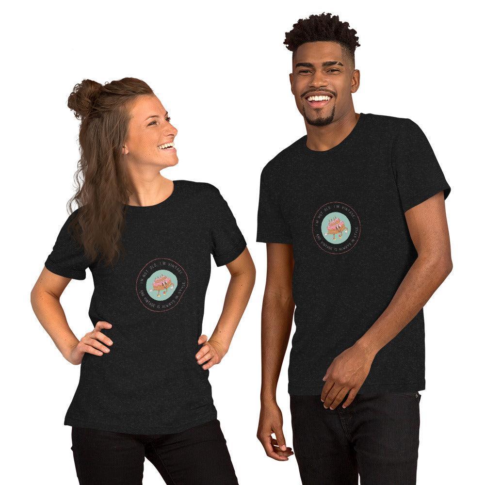 Birthday - Vintage - Unisex T-shirt - Whippie's