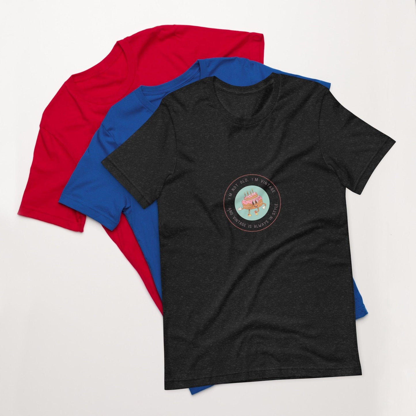 Birthday - Vintage - Unisex T-shirt - Whippie's