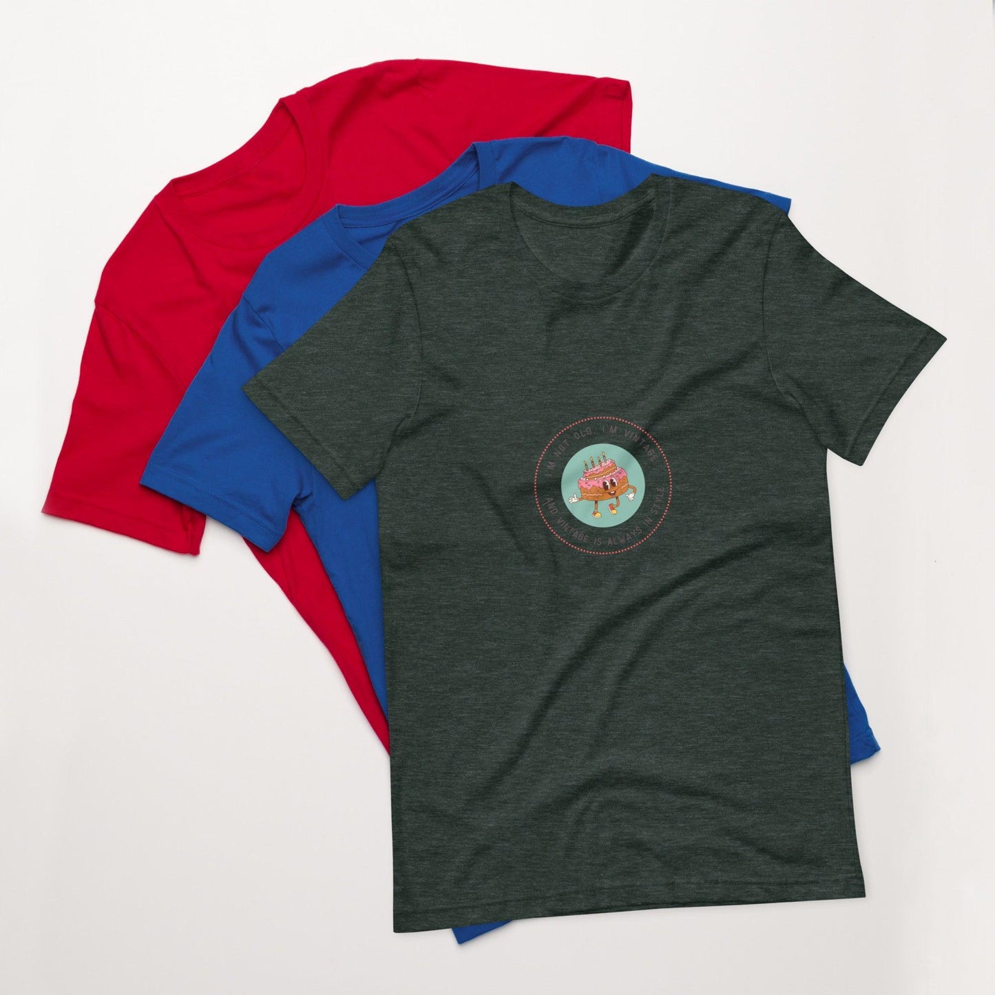 Birthday - Vintage - Unisex T-shirt - Whippie's