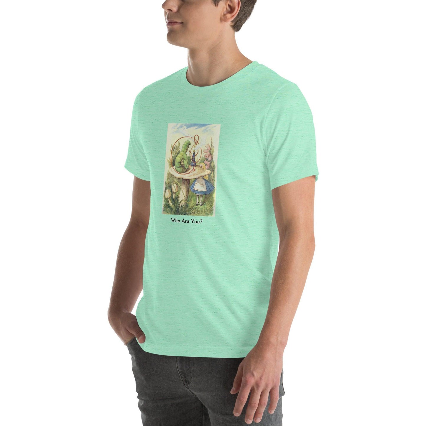 Alice in Wonderland - "Who Are You?" Unisex T-Shirt - Whippie's