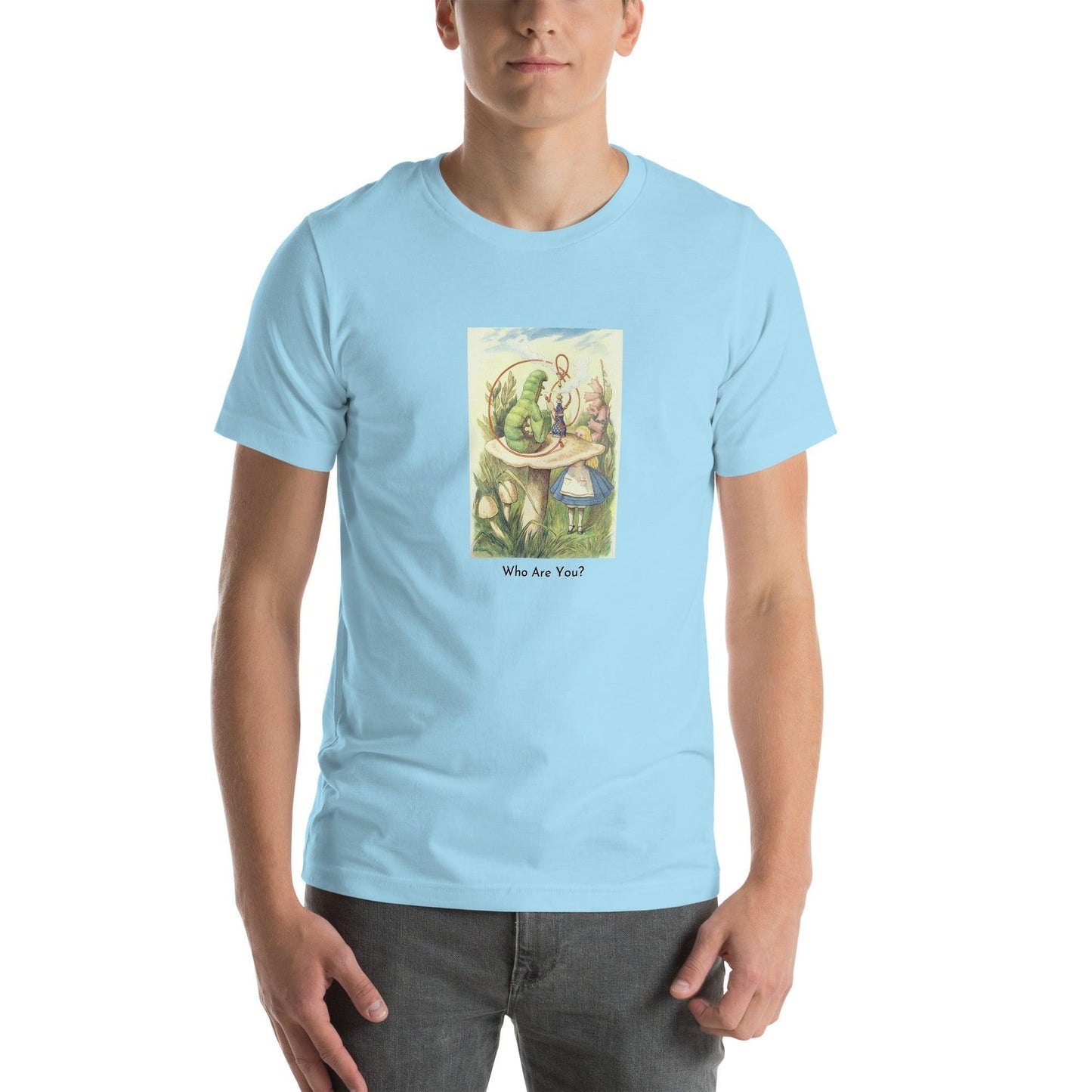 Alice in Wonderland - "Who Are You?" Unisex T-Shirt - Whippie's