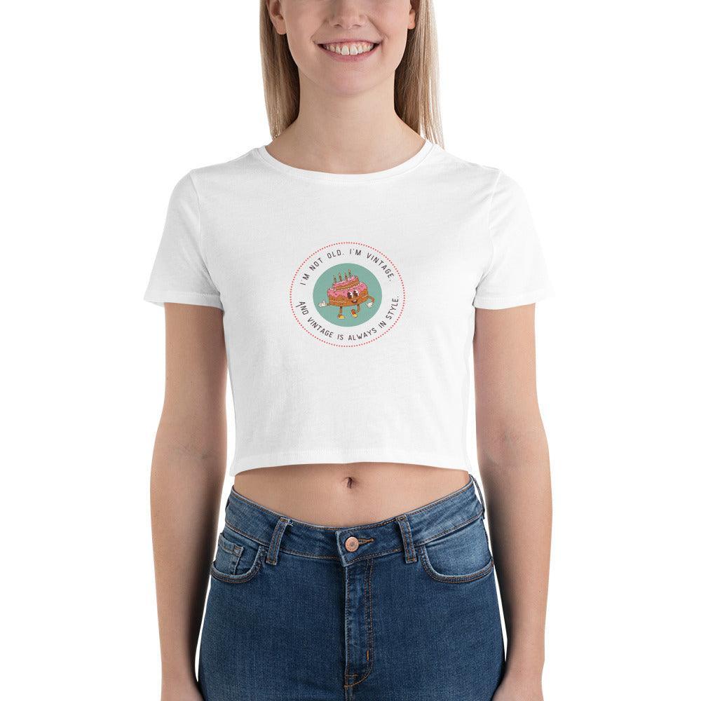 Birthday - Women’s Crop Tee - Whippie's