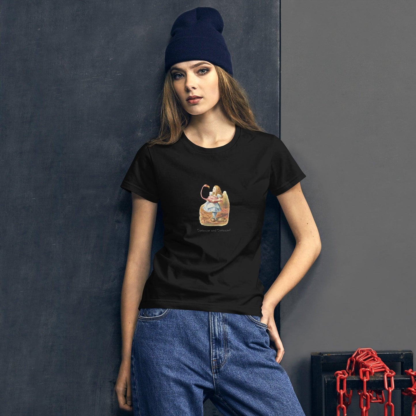 Alice in Wonderland - Flamingo - Women's T-shirt - Whippie's