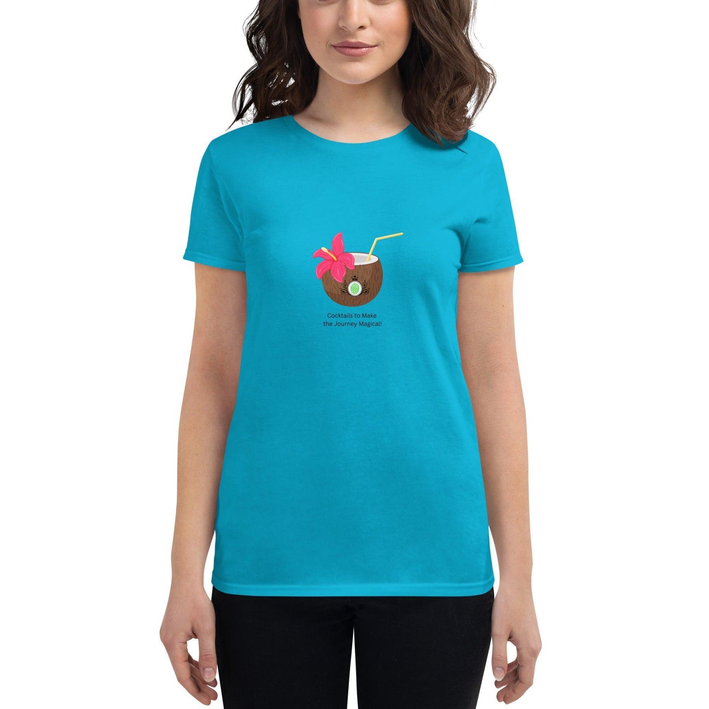 Cocktails to Make the Journey Magical! - Women's short sleeve t-shirt - Whippie's