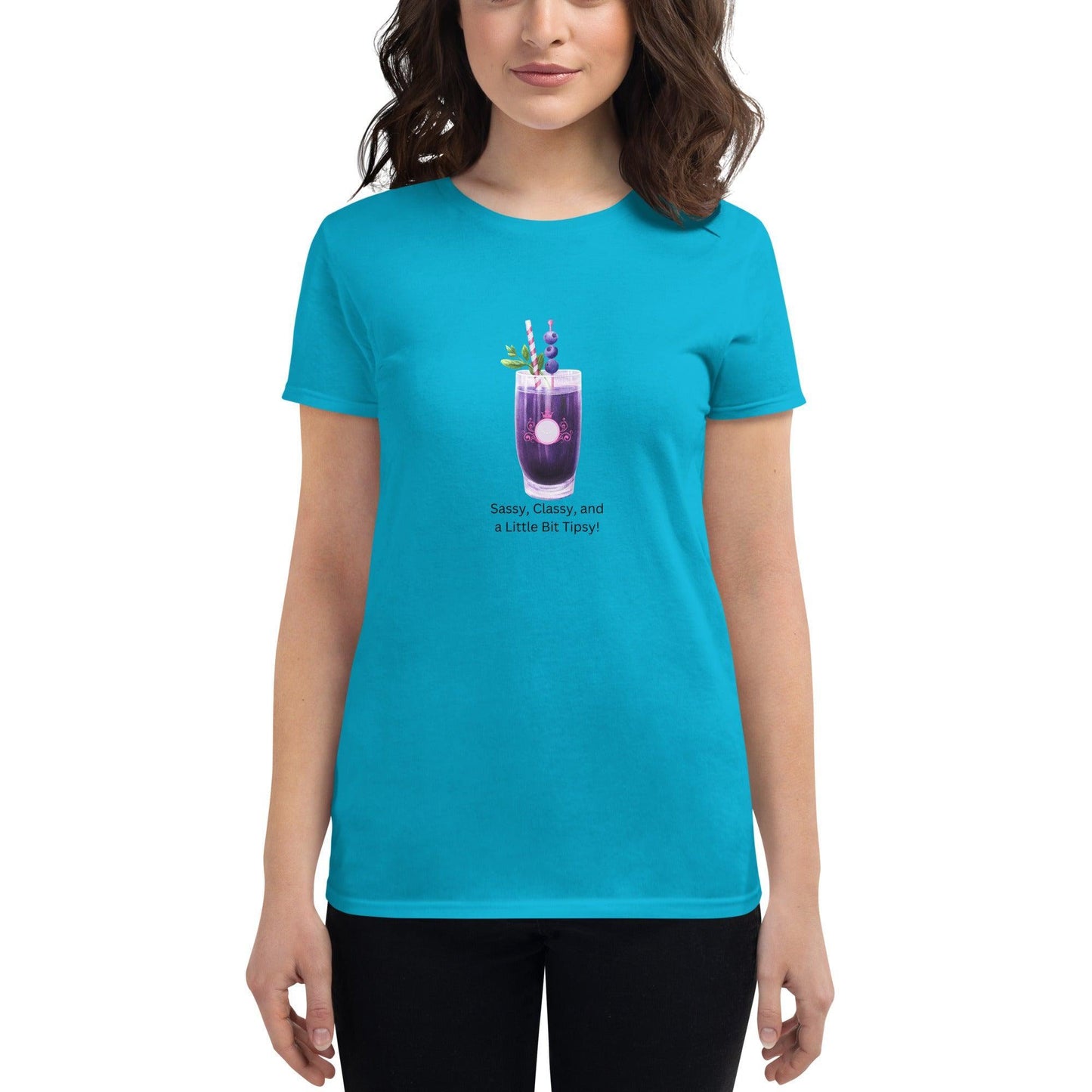 Sassy, Classy, and a Little Bit Tipsy! Women's short sleeve t-shirt - Whippie's