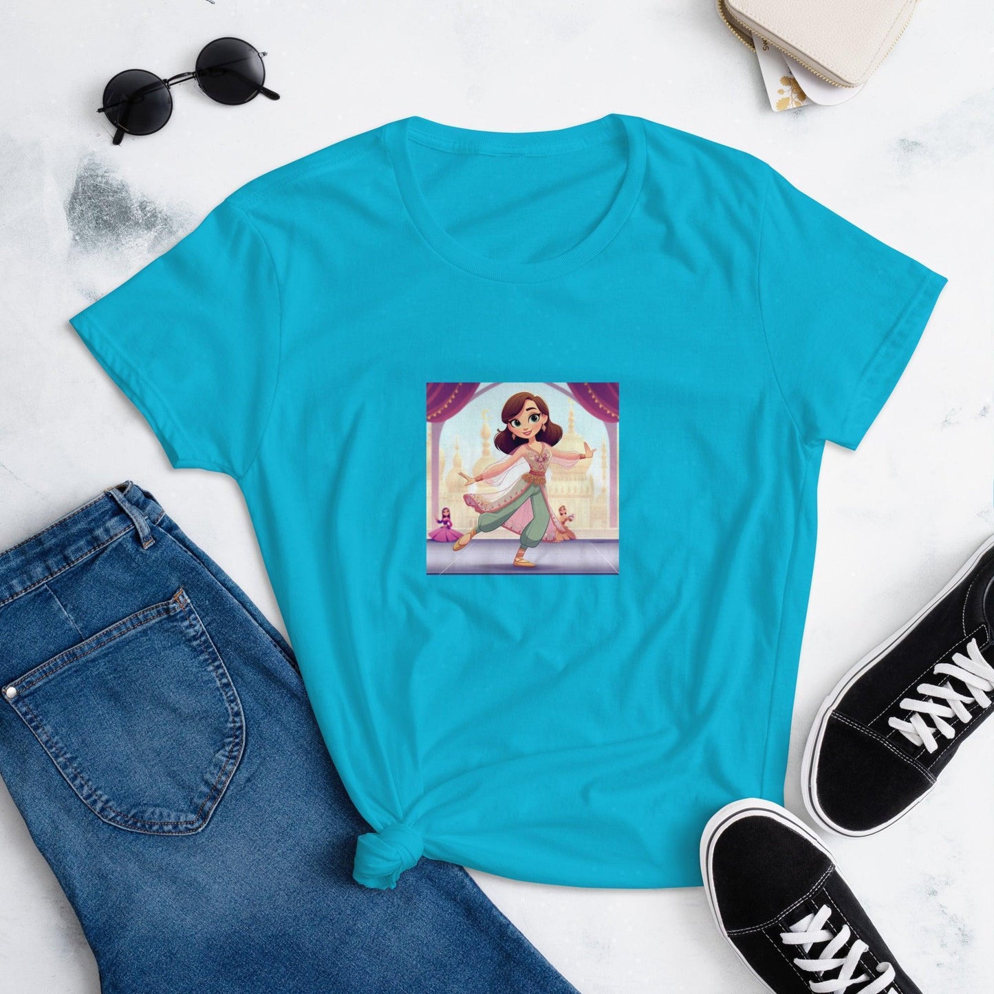 Coffee (Arabian) Dancer Nutcracker Ballet - Women's Short Sleeve T-shirt - Whippie's