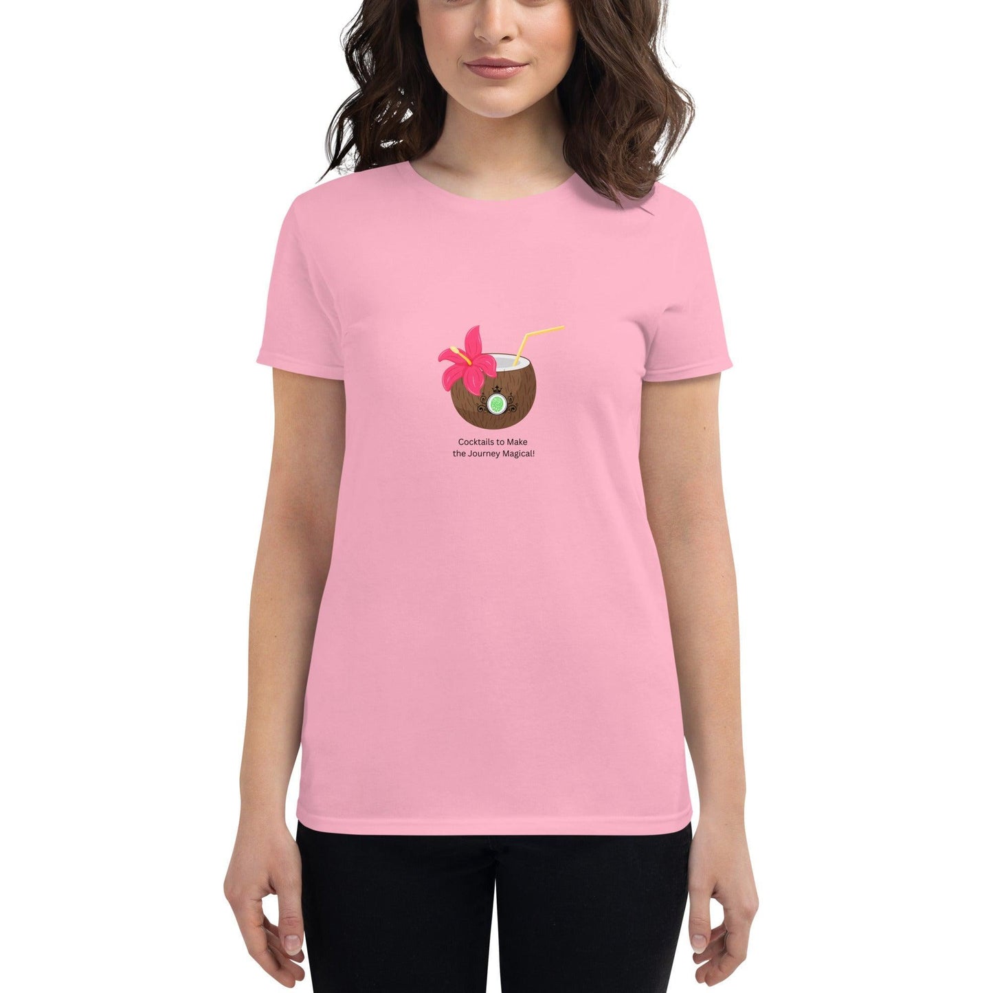 Cocktails to Make the Journey Magical! - Women's short sleeve t-shirt - Whippie's