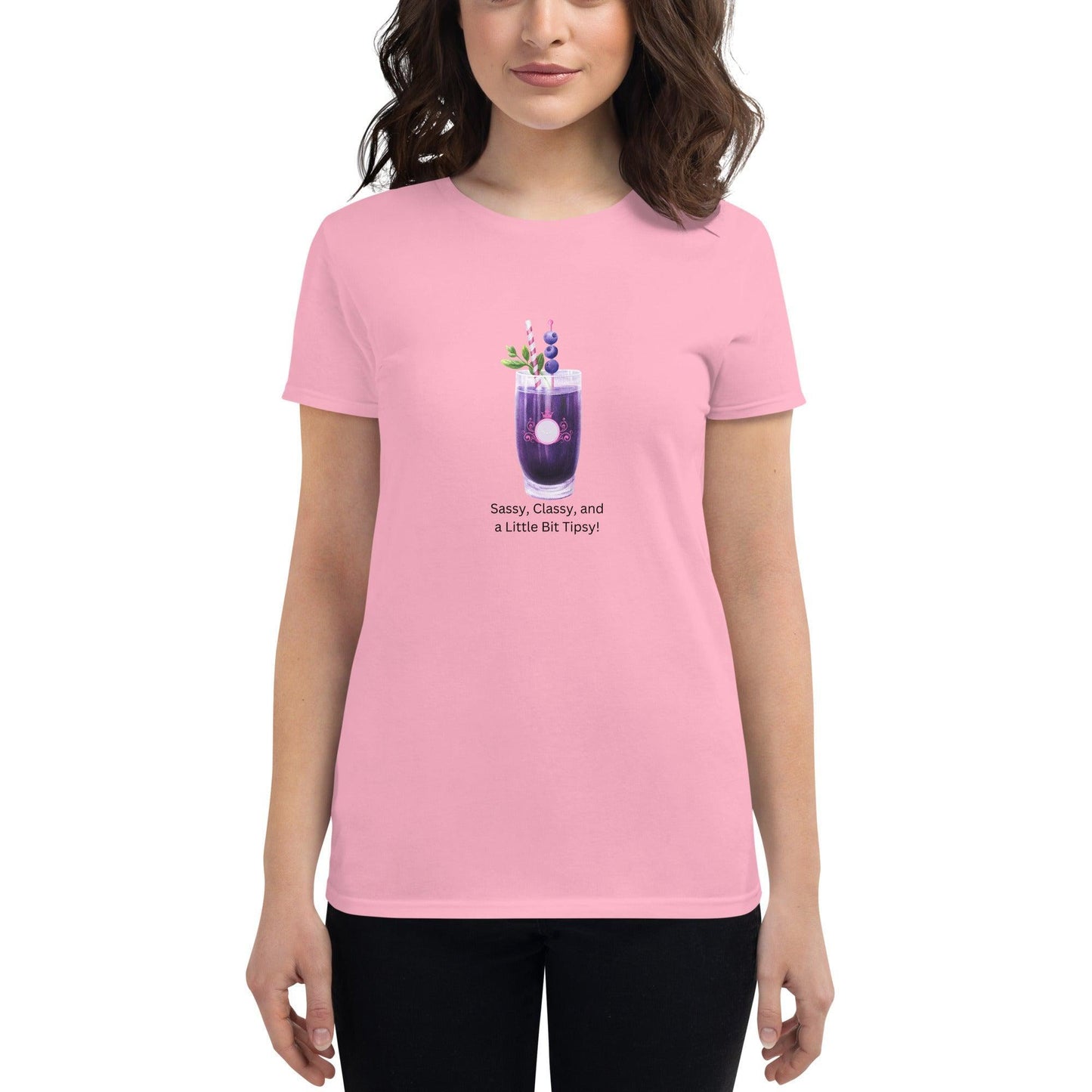 Sassy, Classy, and a Little Bit Tipsy! Women's short sleeve t-shirt - Whippie's