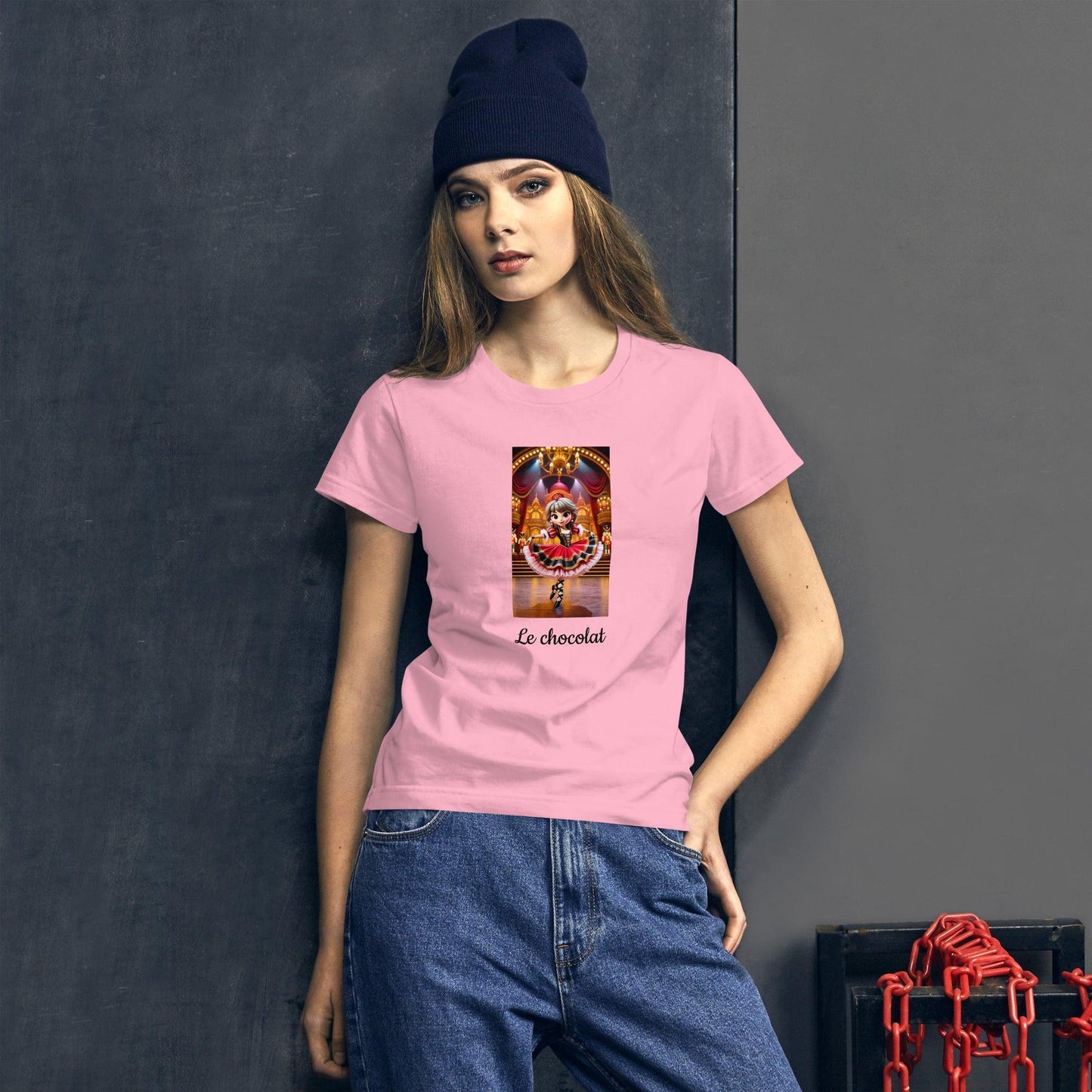 Le chocolat - Brunette Dancer - Women's T-shirt - Whippie's