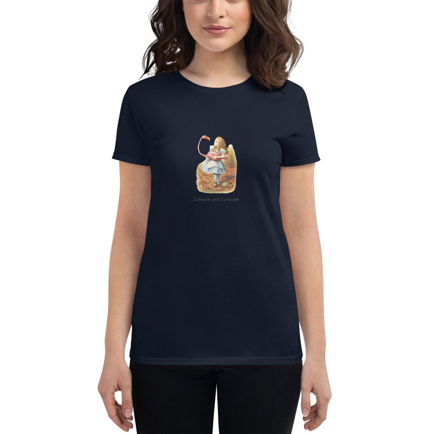 Alice in Wonderland - Flamingo - Women's T-shirt - Whippie's