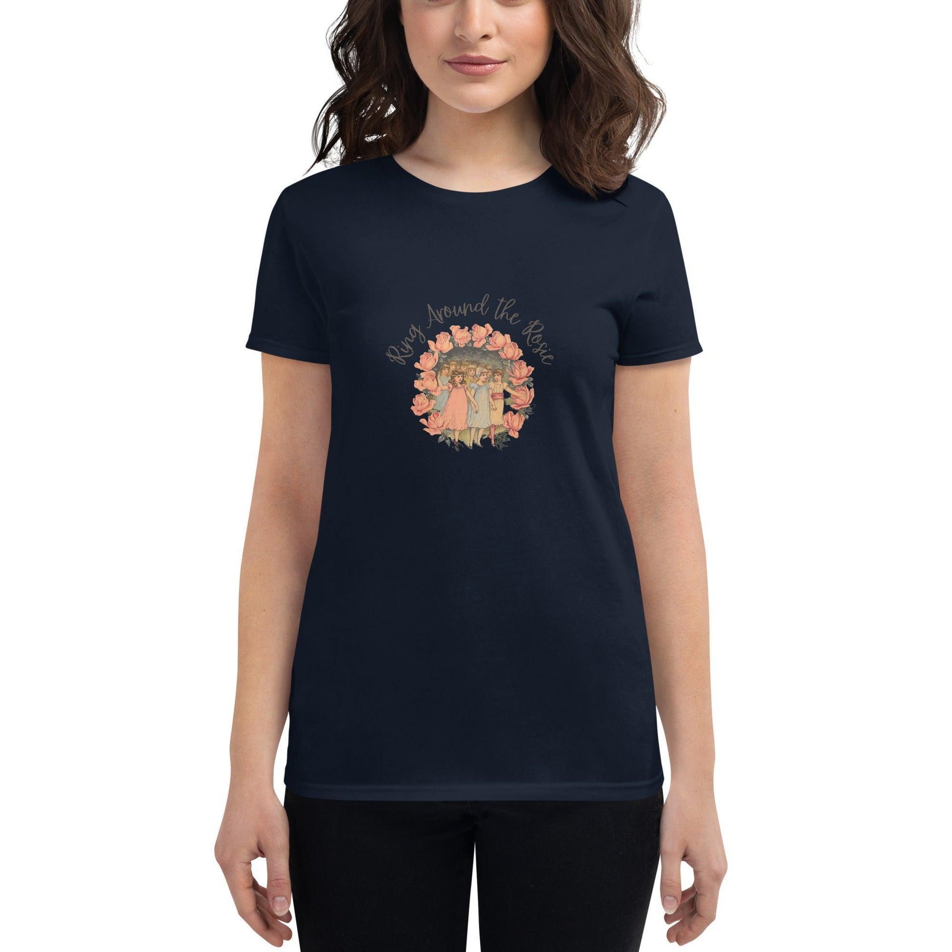 Classic Books - Ring Around the Rosey - Women's Short Sleeve T-shirt - Whippie's