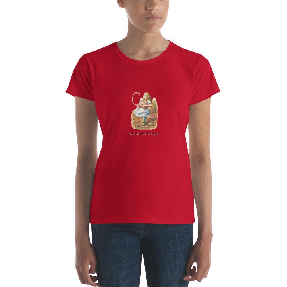 Alice in Wonderland - Flamingo - Women's T-shirt - Whippie's
