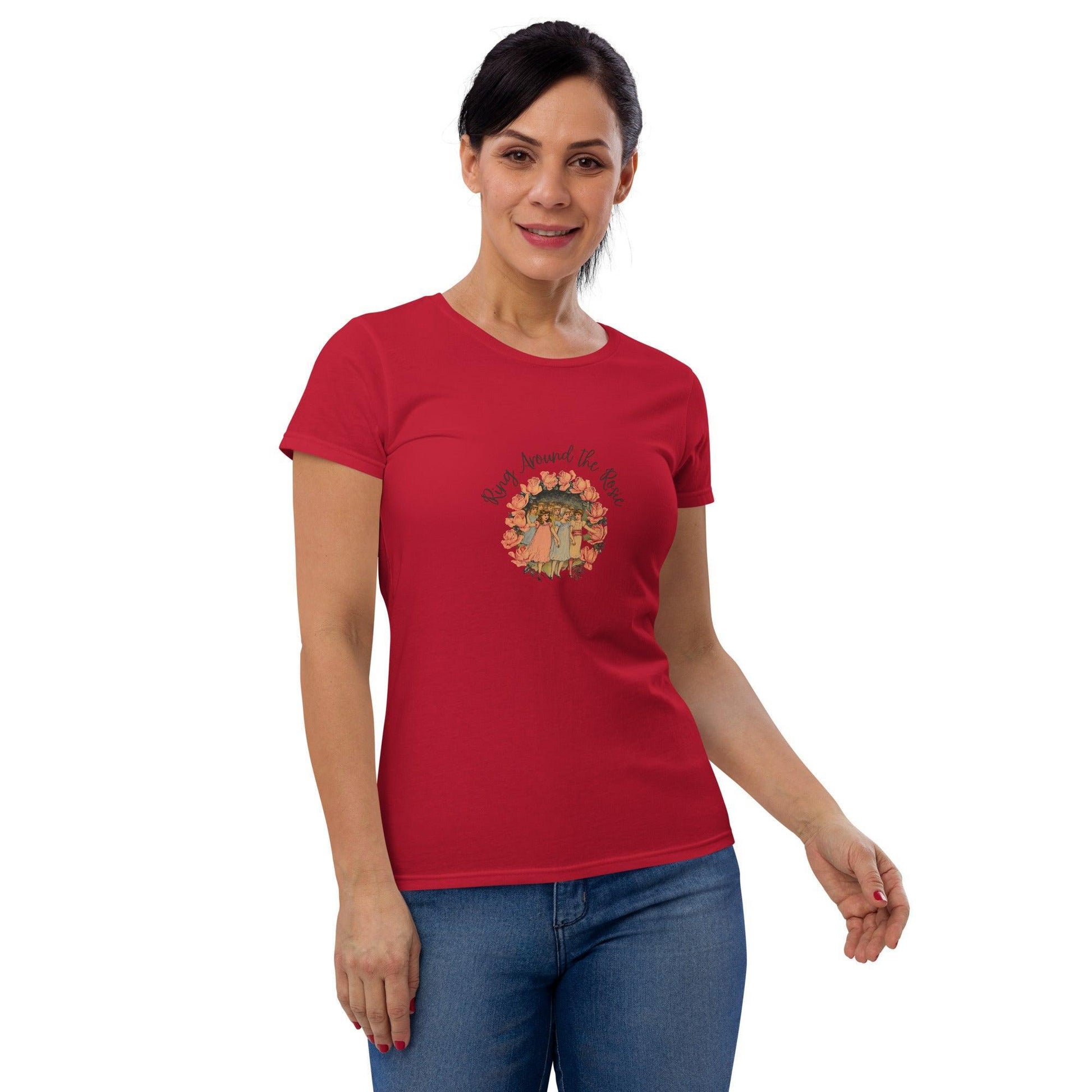 Classic Books - Ring Around the Rosey - Women's Short Sleeve T-shirt - Whippie's