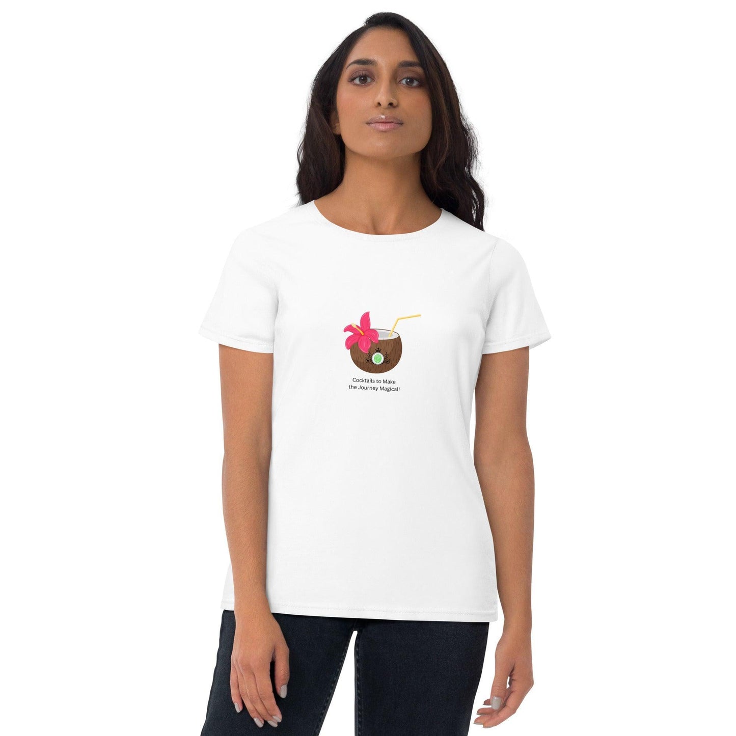 Cocktails to Make the Journey Magical! - Women's short sleeve t-shirt - Whippie's