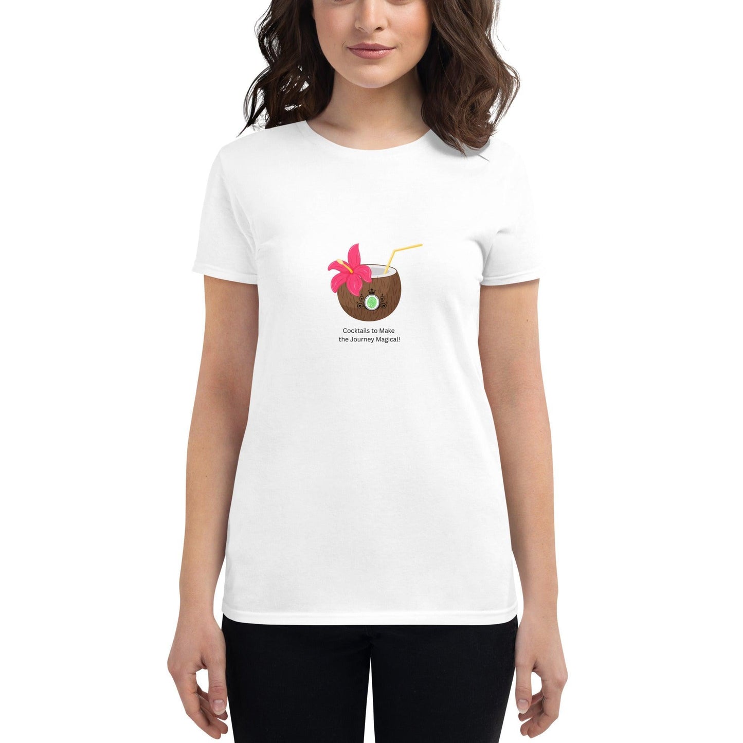 Cocktails to Make the Journey Magical! - Women's short sleeve t-shirt - Whippie's