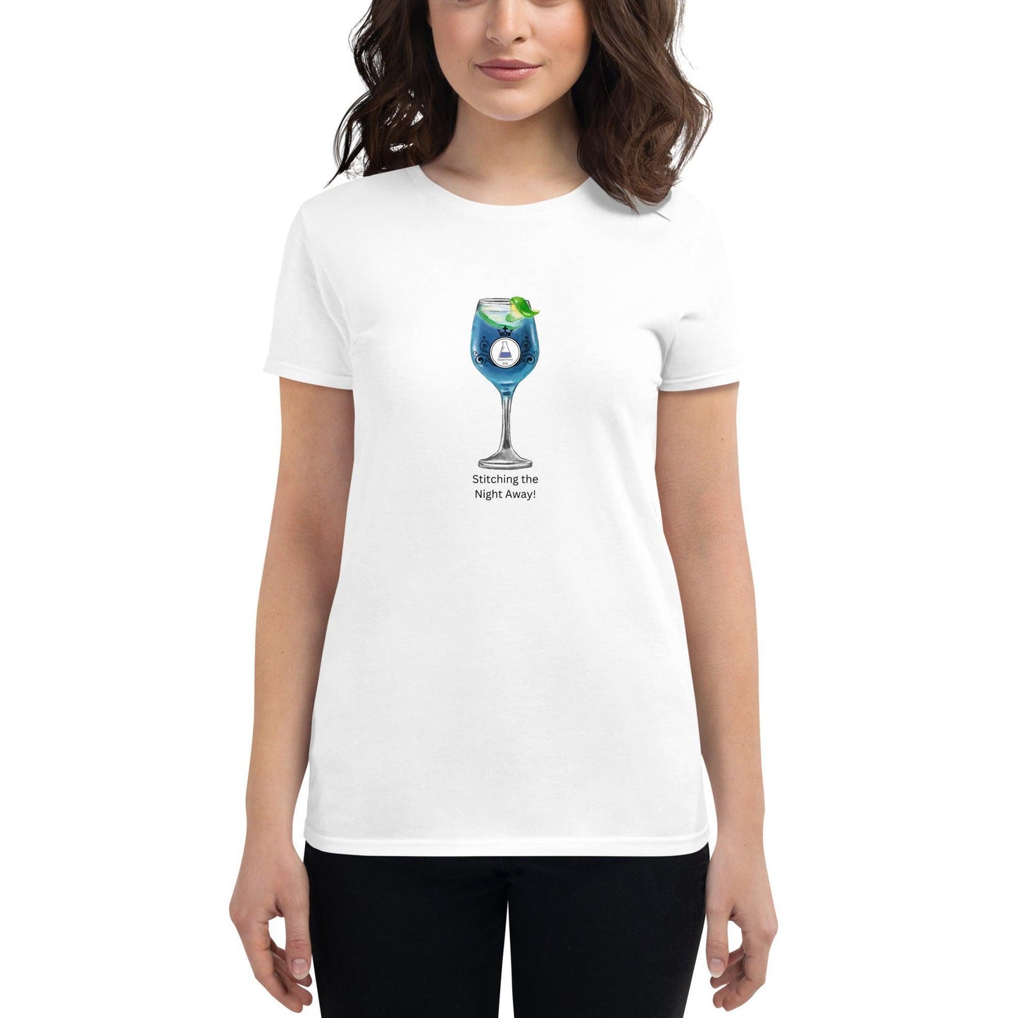 Stitching the Night Away! - Women's T-shirt - Whippie's