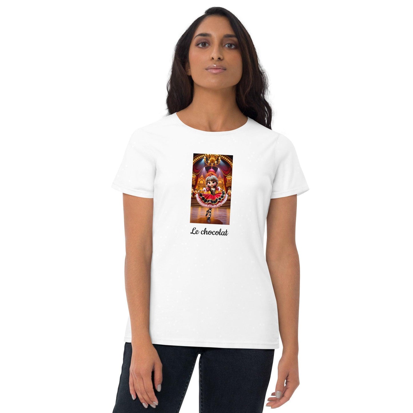 Le chocolat - Brunette Dancer - Women's T-shirt - Whippie's