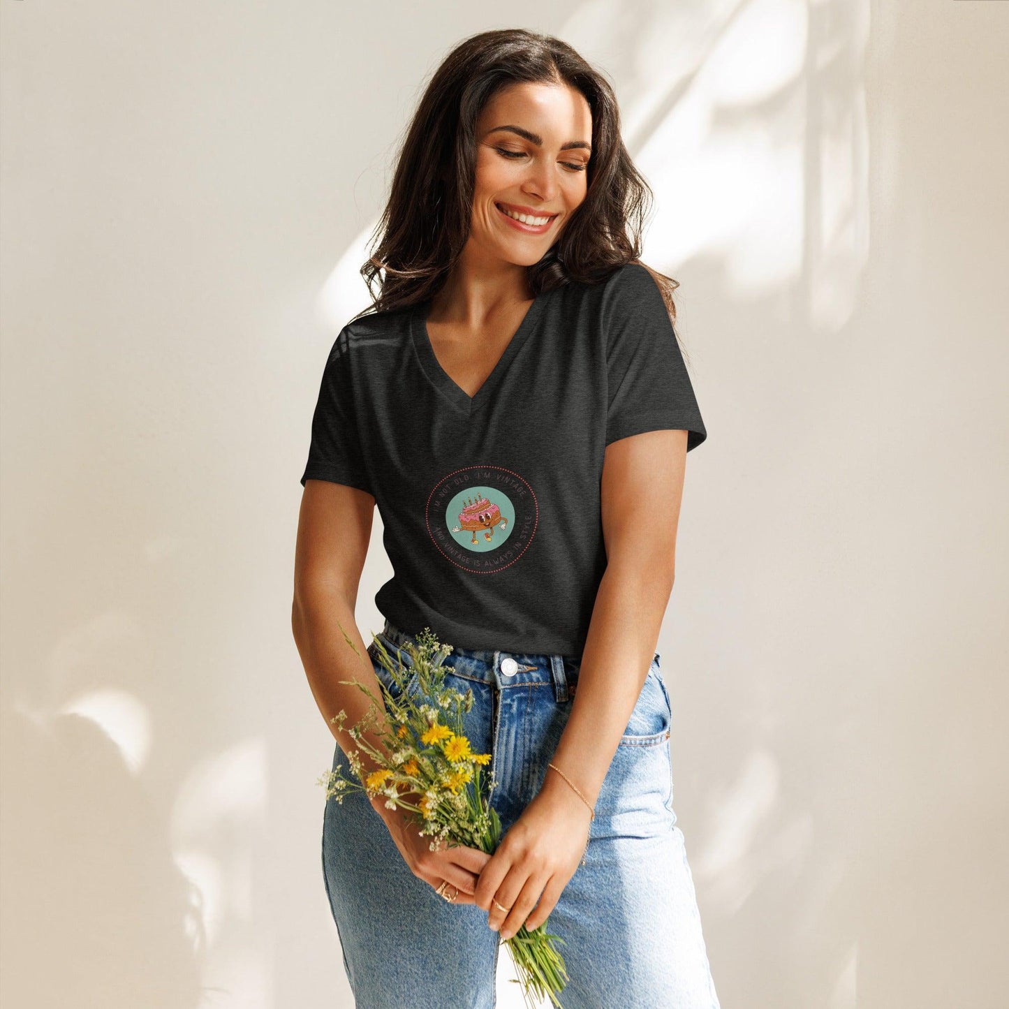 Birthday - Women’s V-neck T-shirt - Whippie's