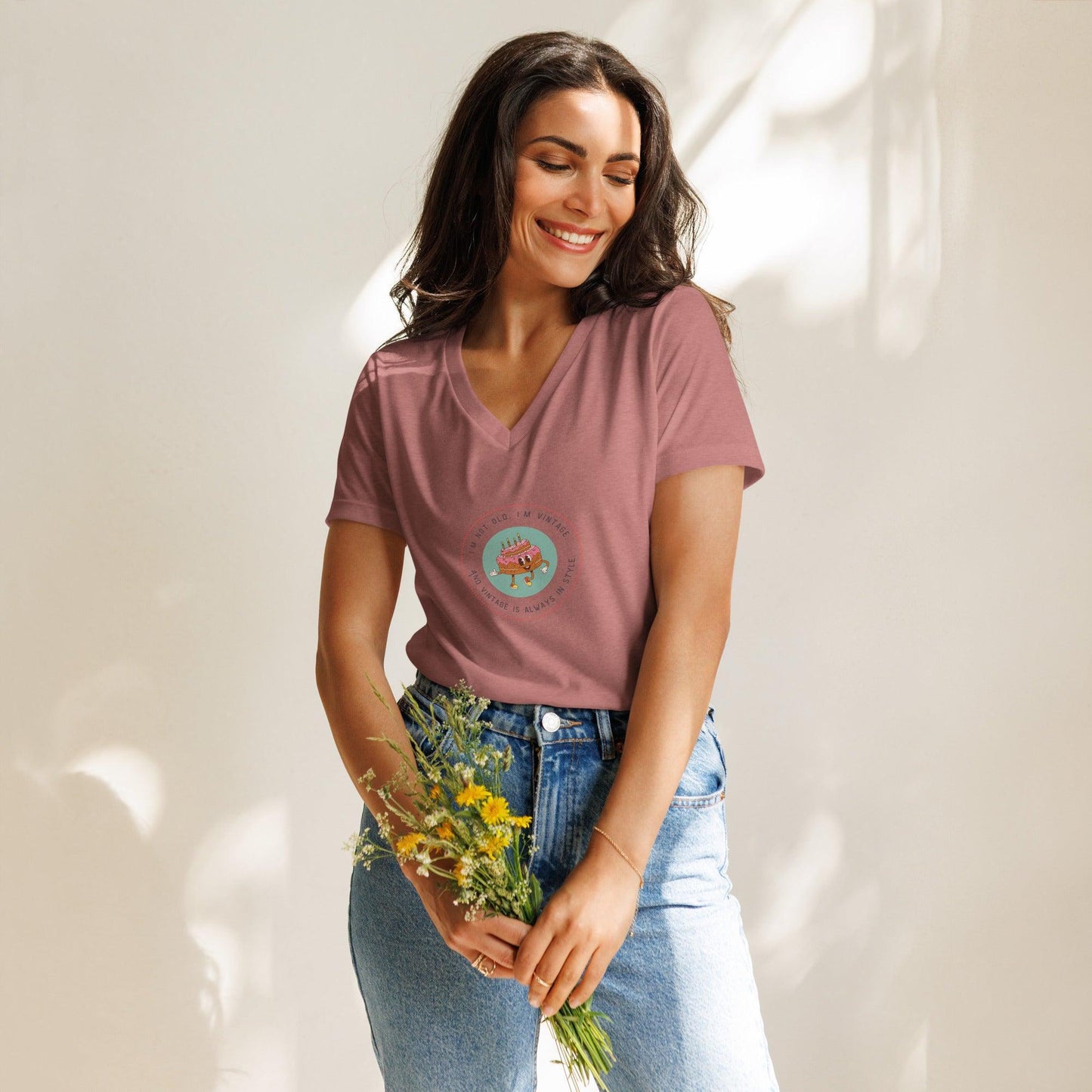 Birthday - Women’s V-neck T-shirt - Whippie's