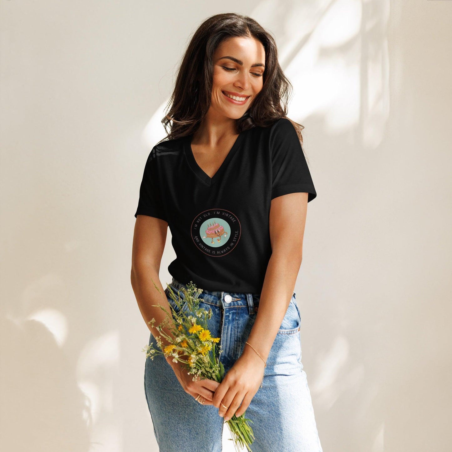 Birthday - Women’s V-neck T-shirt - Whippie's