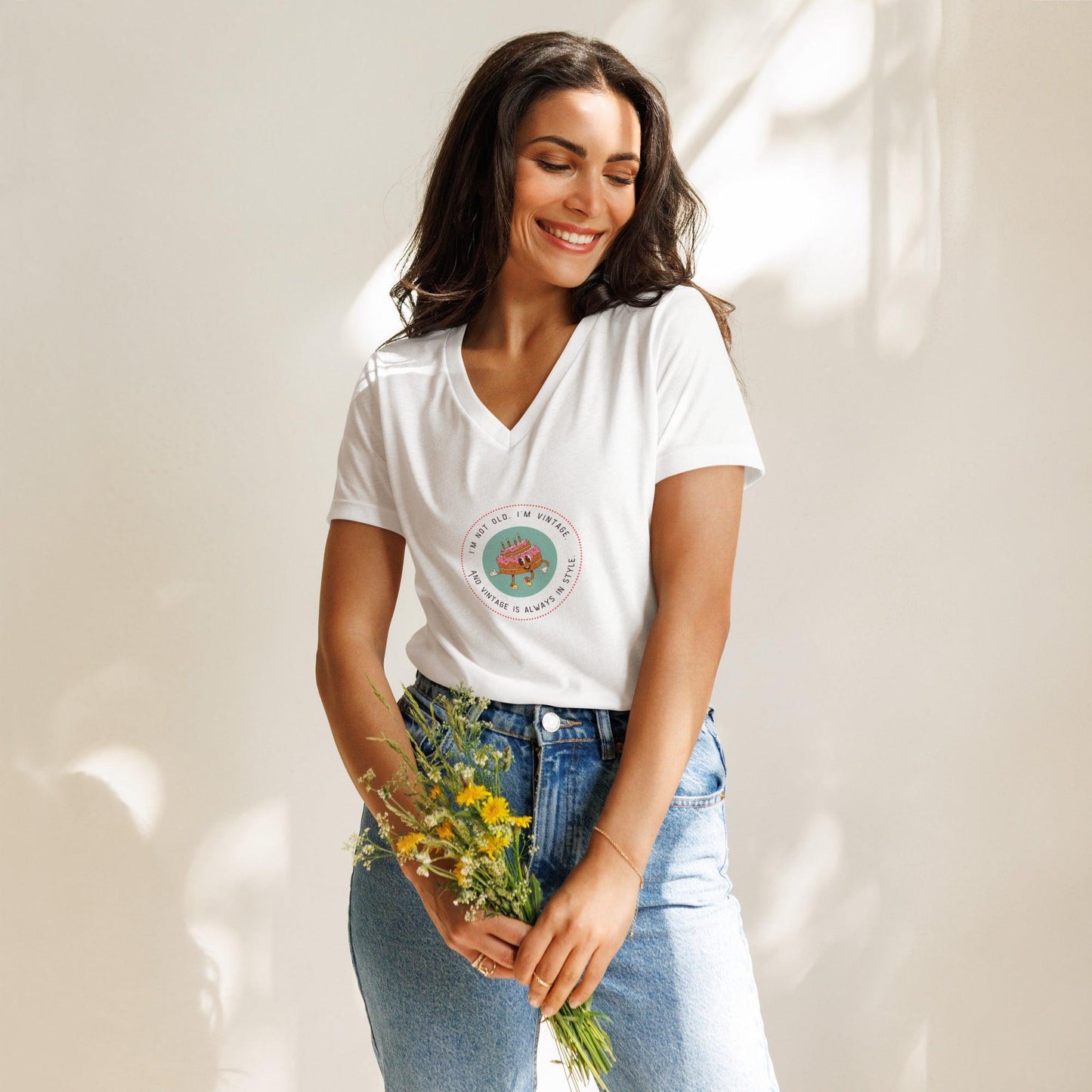 Birthday - Women’s V-neck T-shirt - Whippie's