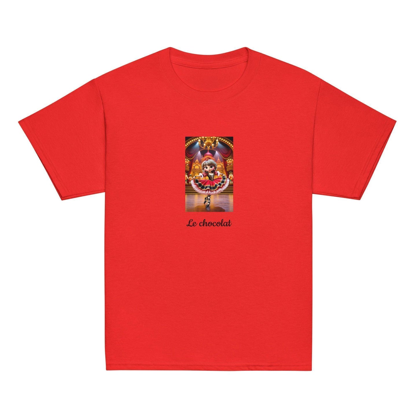 Le chocolat - Brunette Dancer - Youth Tee - Whippie's