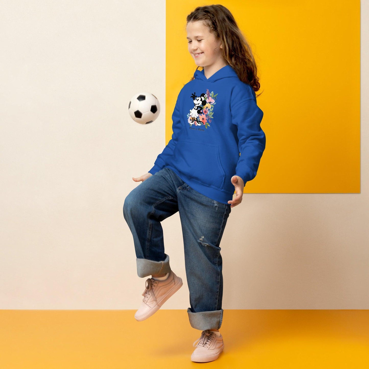 Steamboat Willie - Bloom - Youth Hoodie - Whippie's