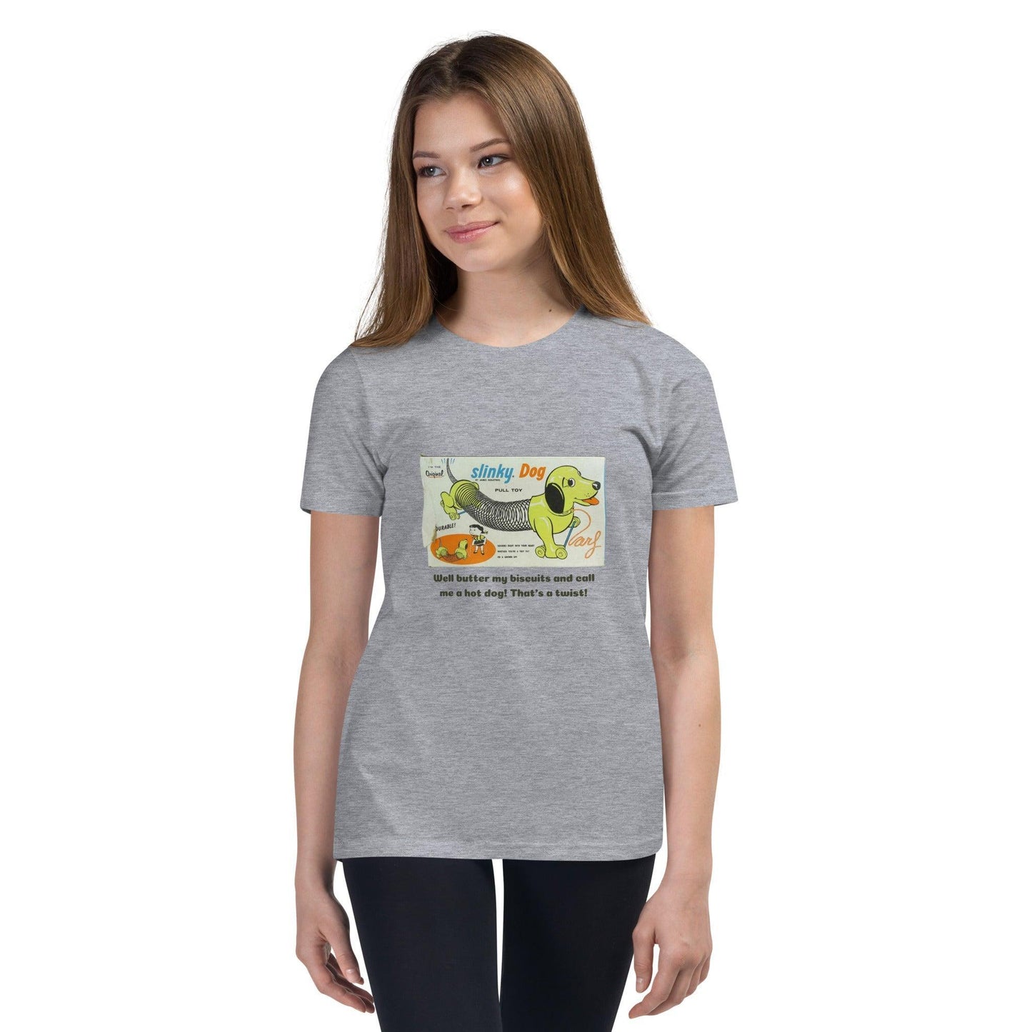 Mascots - Slinky Dog - Youth Short Sleeve T-Shirt - Whippie's