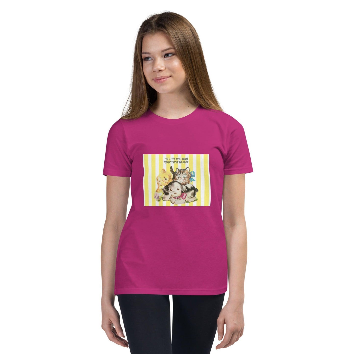 Classic Books - The Little Dog Who Forgot How to Bark - Youth T-Shirt - Whippie's