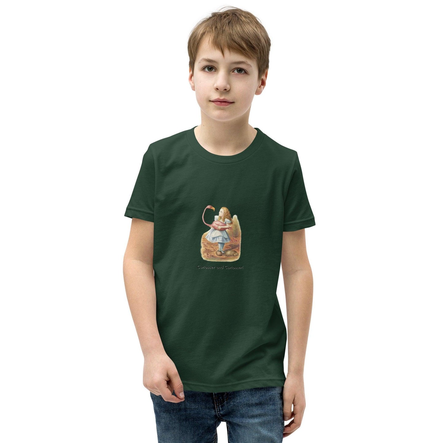 Alice in Wonderland - Flamingo - Youth T-Shirt - Whippie's
