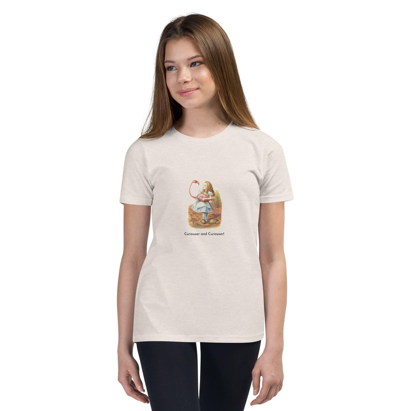 Alice in Wonderland - Flamingo - Youth T-Shirt - Whippie's