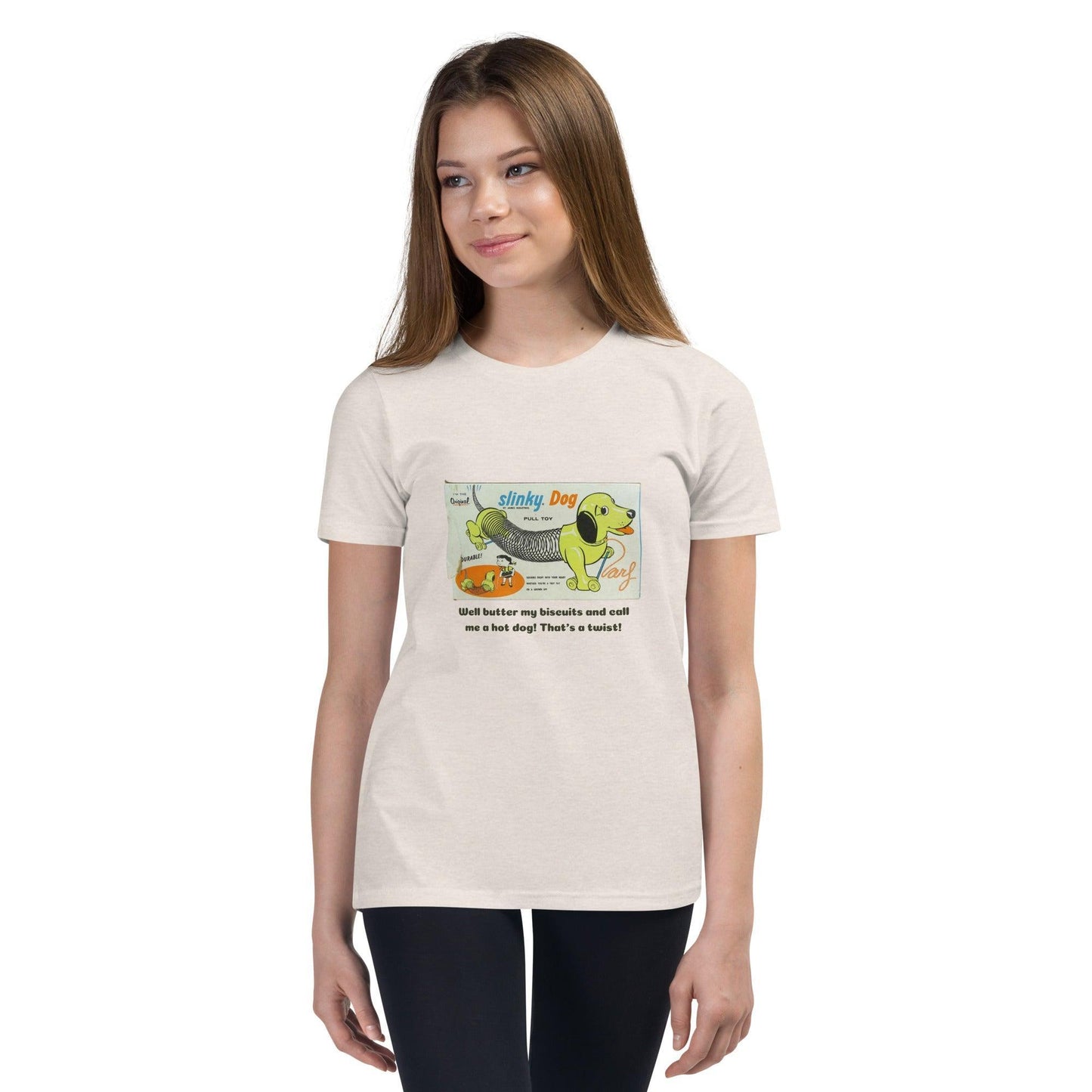 Mascots - Slinky Dog - Youth Short Sleeve T-Shirt - Whippie's