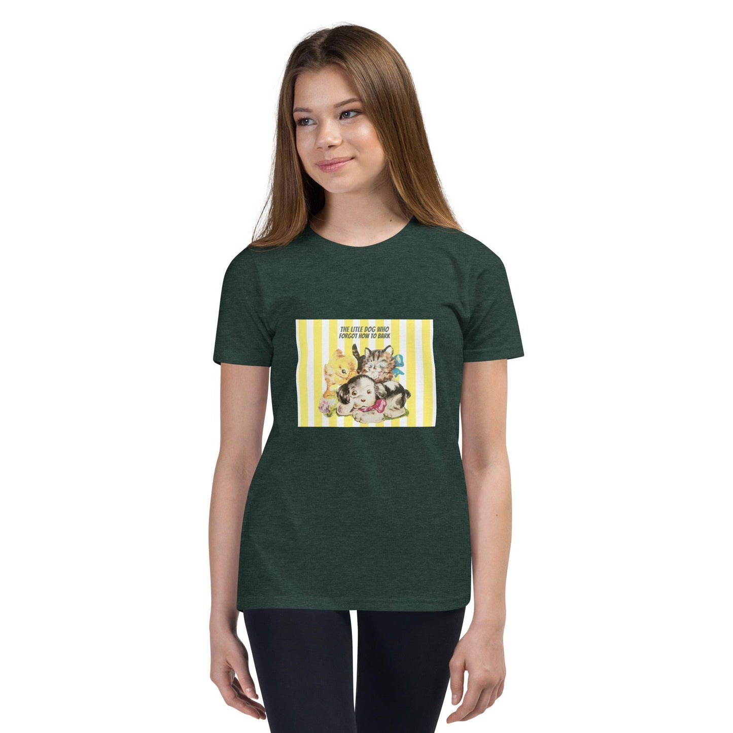 Classic Books - The Little Dog Who Forgot How to Bark - Youth T-Shirt - Whippie's