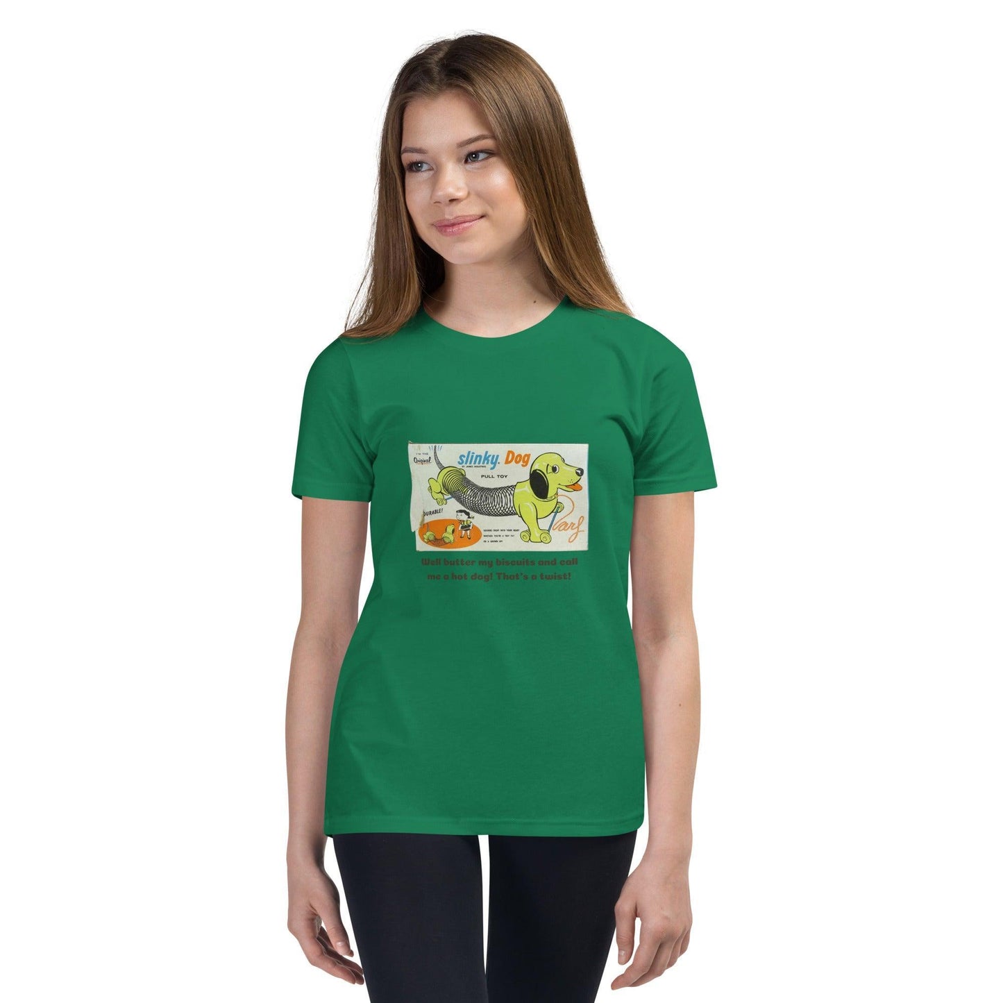 Mascots - Slinky Dog - Youth Short Sleeve T-Shirt - Whippie's
