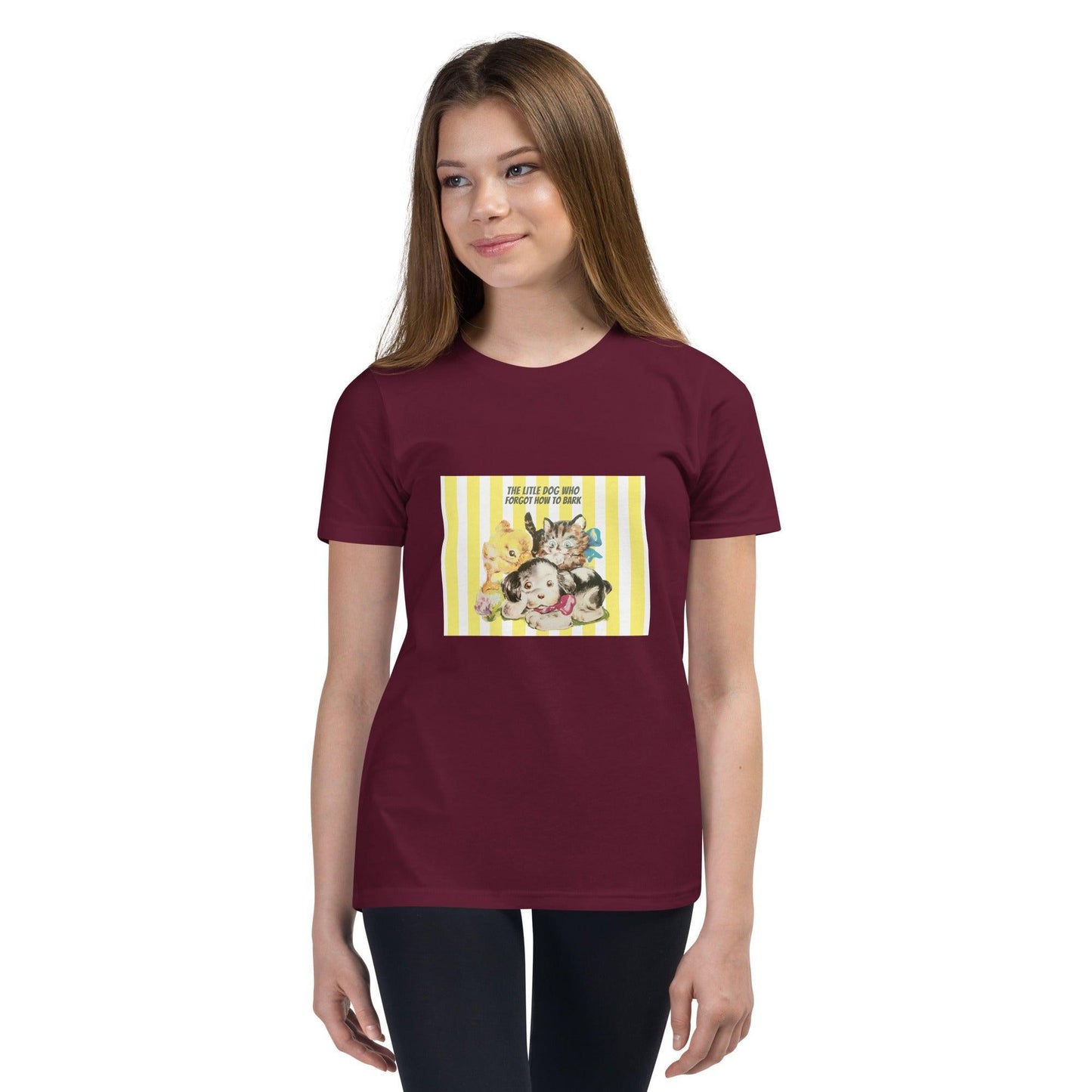 Classic Books - The Little Dog Who Forgot How to Bark - Youth T-Shirt - Whippie's