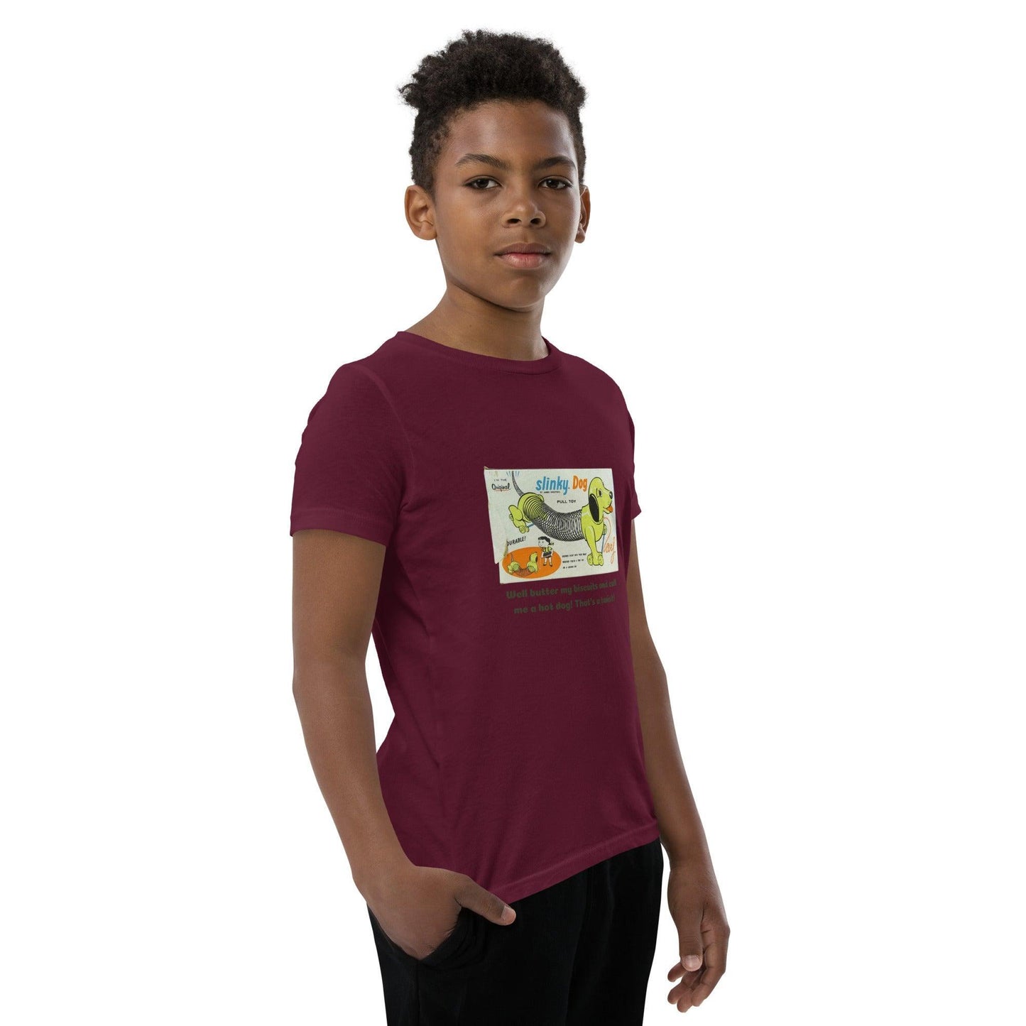 Mascots - Slinky Dog - Youth Short Sleeve T-Shirt - Whippie's