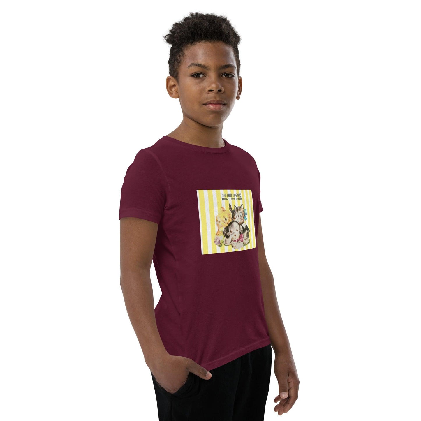 Classic Books - The Little Dog Who Forgot How to Bark - Youth T-Shirt - Whippie's