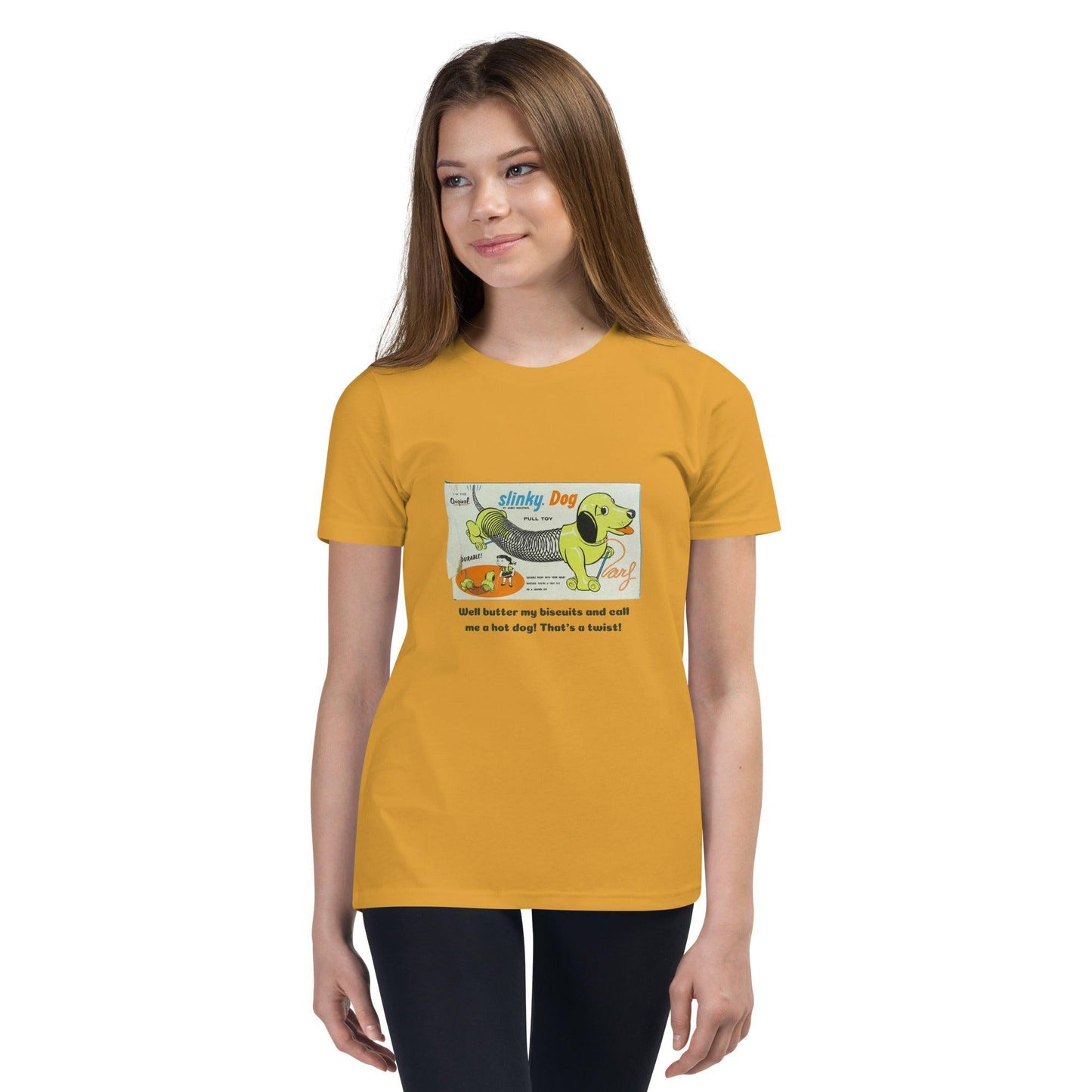 Mascots - Slinky Dog - Youth Short Sleeve T-Shirt - Whippie's