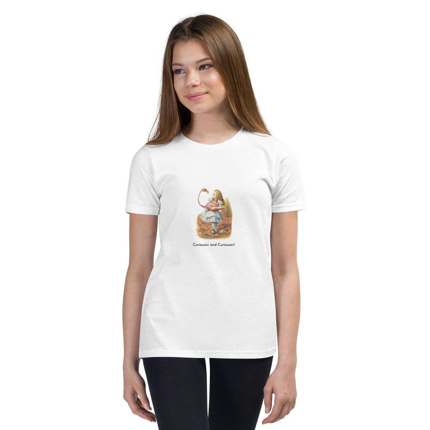 Alice in Wonderland - Flamingo - Youth T-Shirt - Whippie's