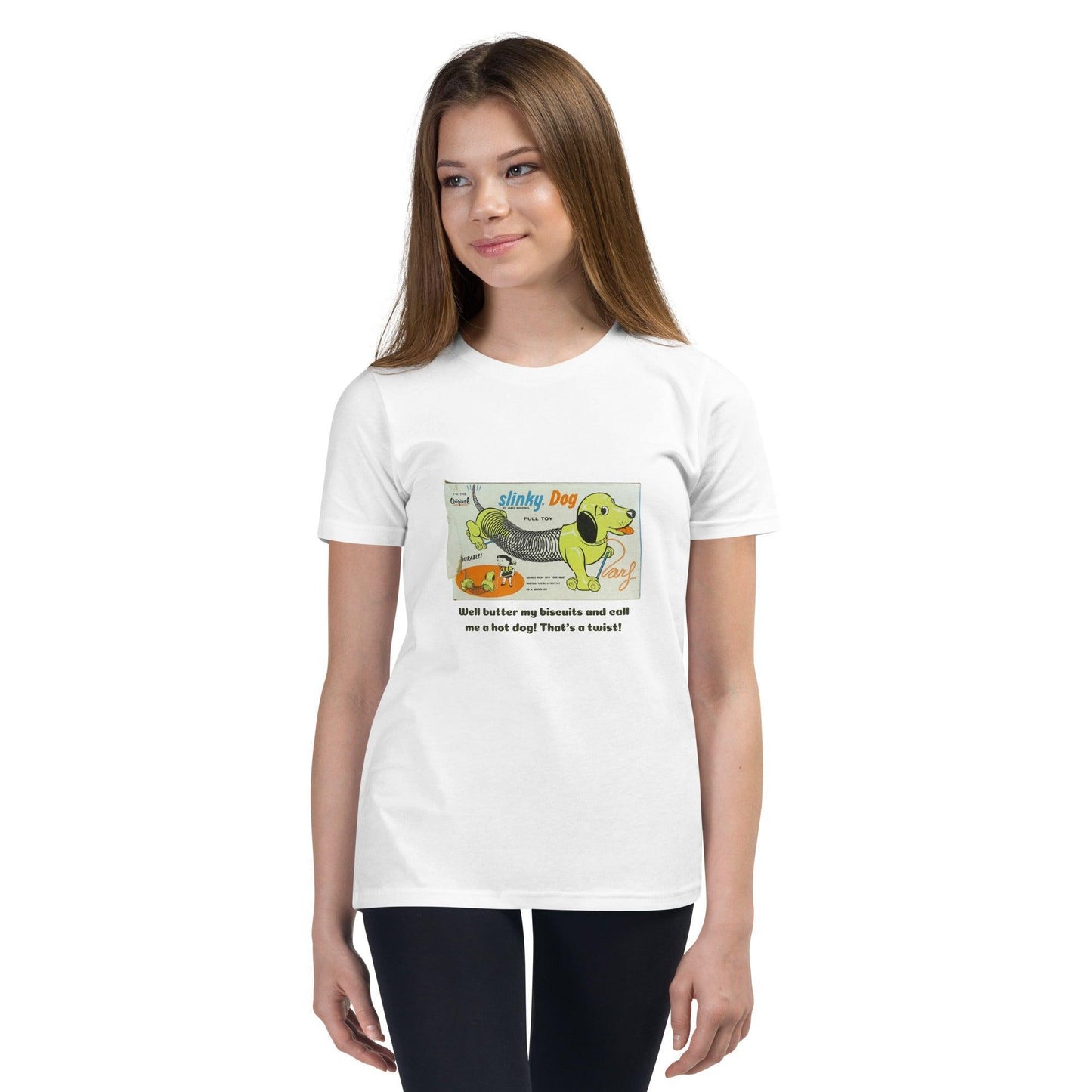 Mascots - Slinky Dog - Youth Short Sleeve T-Shirt - Whippie's